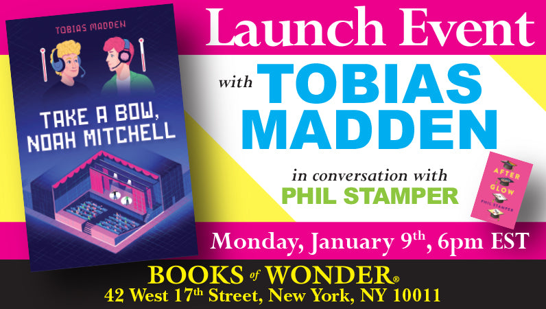 Book Launch | Take A Bow, Noah Mitchell by Tobias Madden