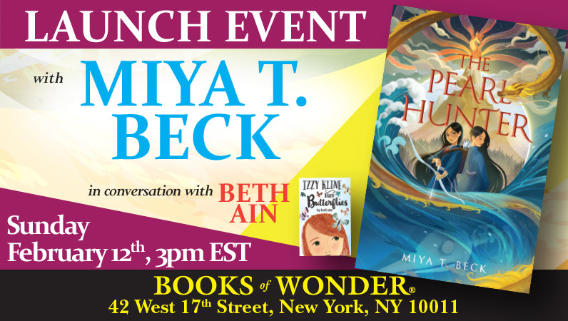 Book Launch |  The Pearl Hunter by Miya T. Beck