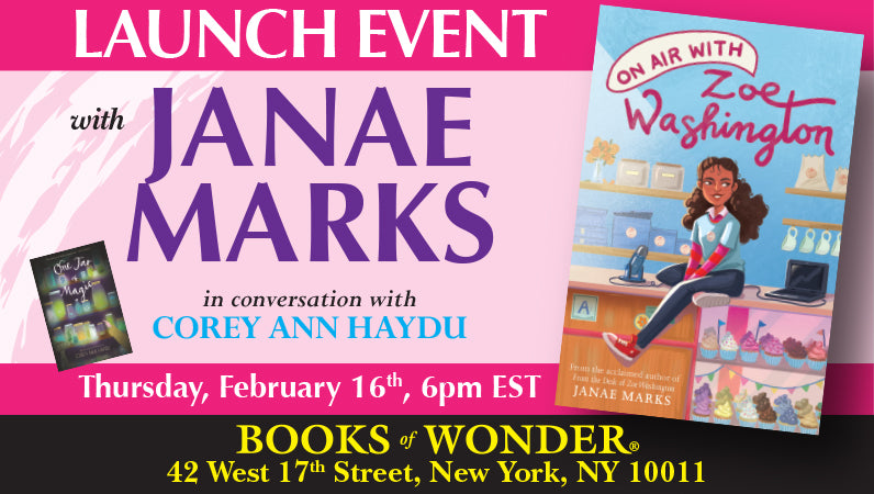 Book Launch | On Air with Zoe Washington by JANAE MARKS