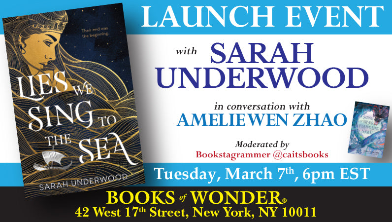 Launch Event | Lies We Sing to the Sea by Sarah Underwood