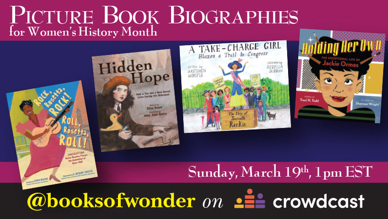 Picture Book Biographies for Women's History Month