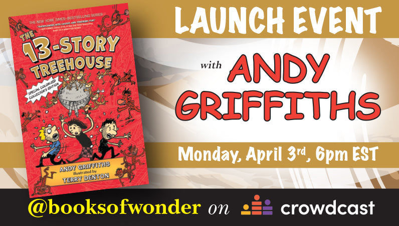 Launch Event | 13-Story Treehouse by Andy Griffiths