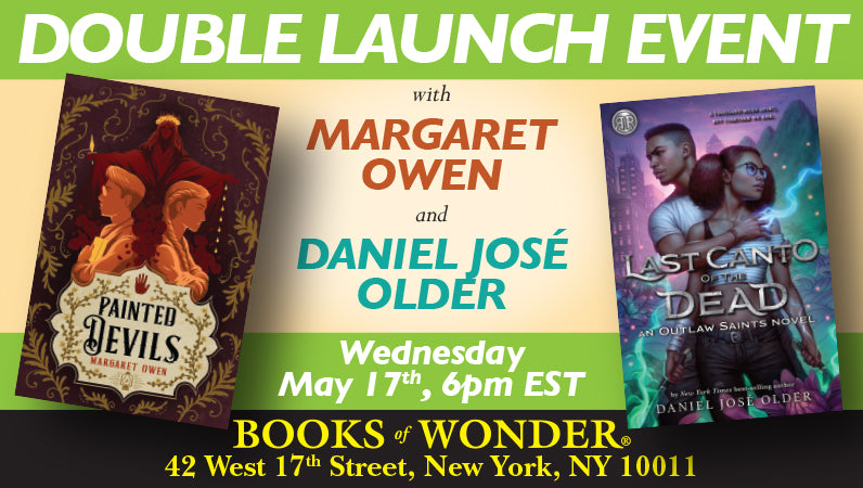 Double Launch Event | Painted Devils by Margaret Owen and The Last Canto of the Dead by Daniel José Older