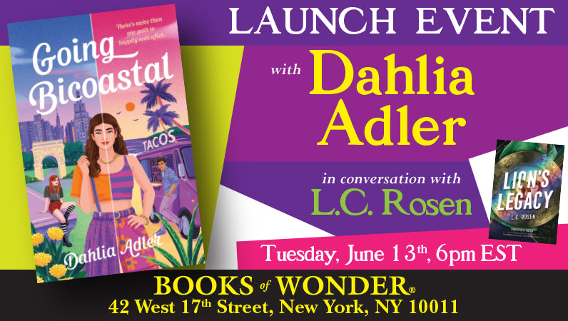 Launch Event | Going Bicoastal by Dahlia Adler