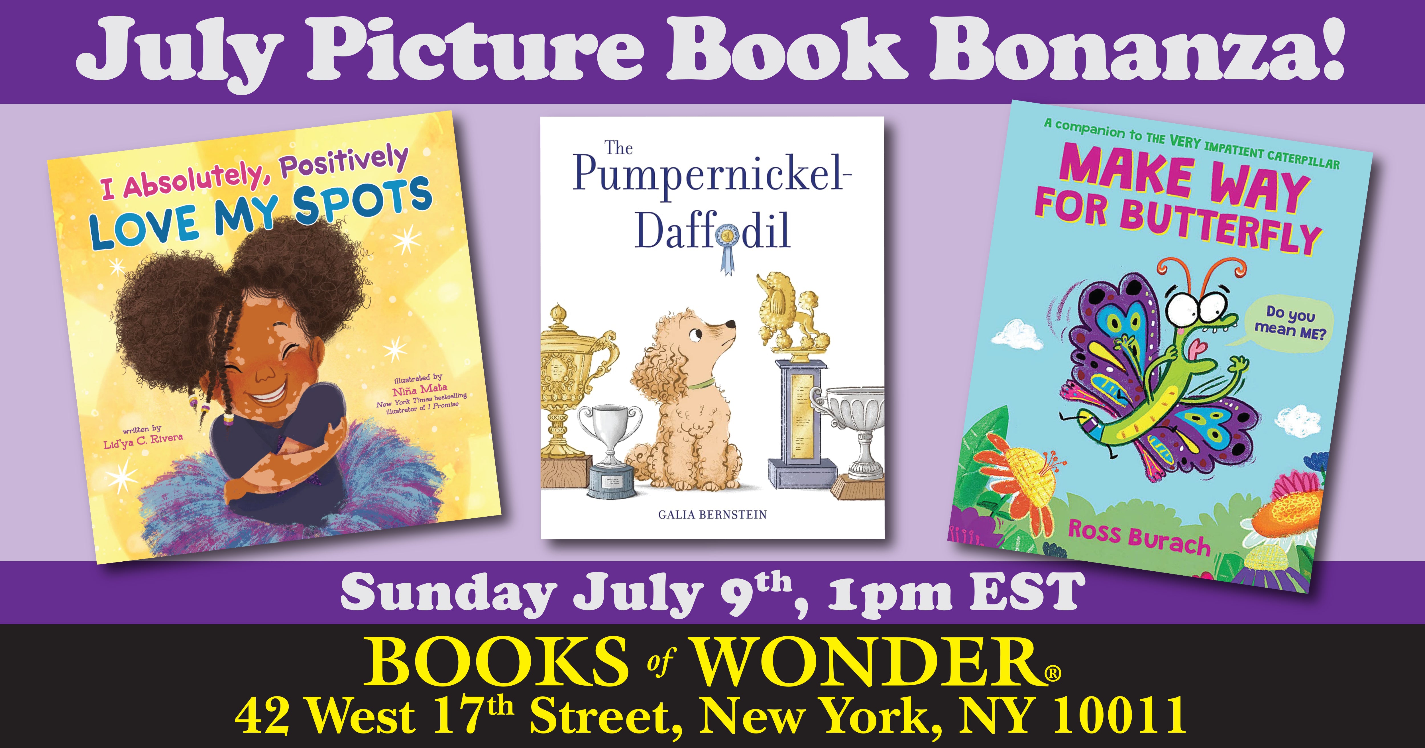 July Picture Book Bonanza!