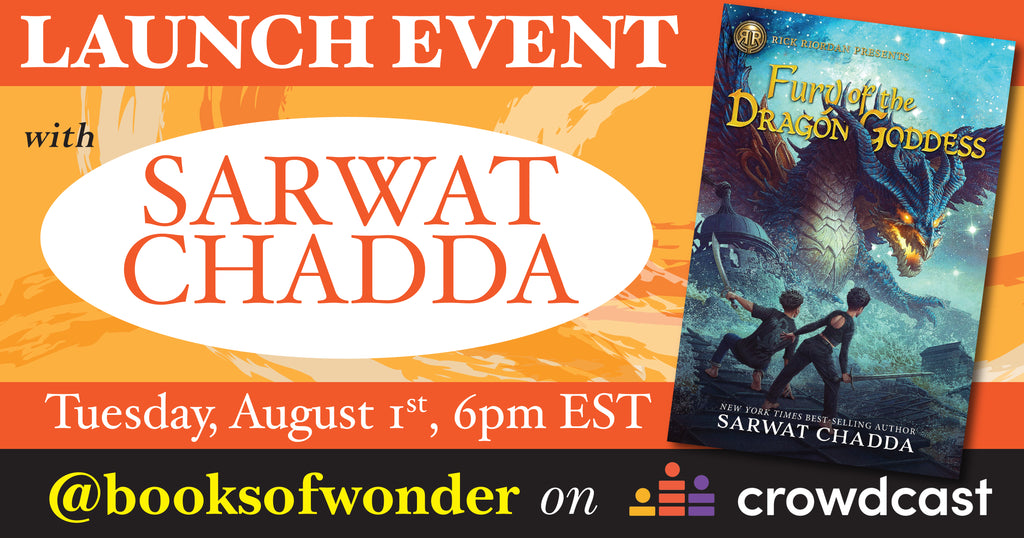 Book Launch! Fury of the Dragon Goddess by Sarwat Chadda