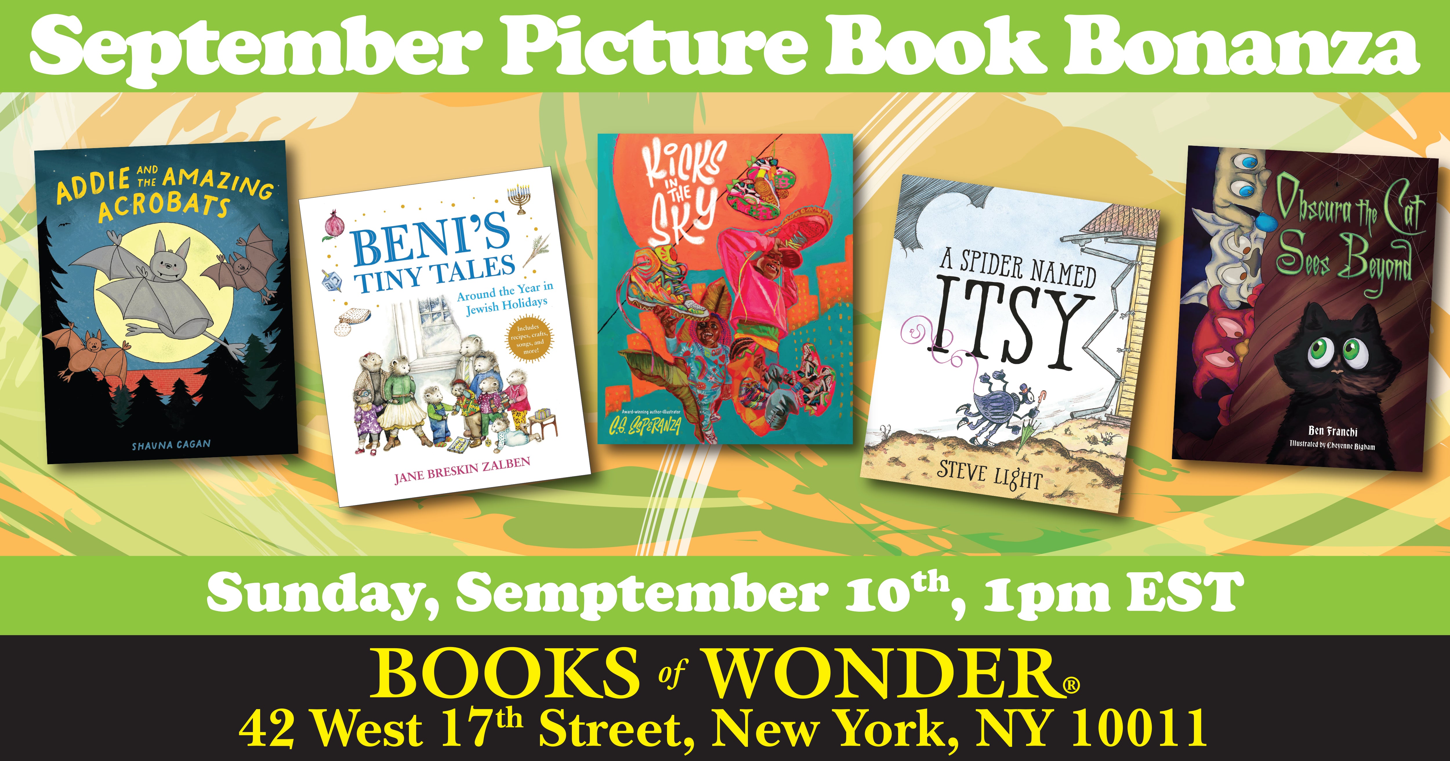 September Picture Book Bonanza