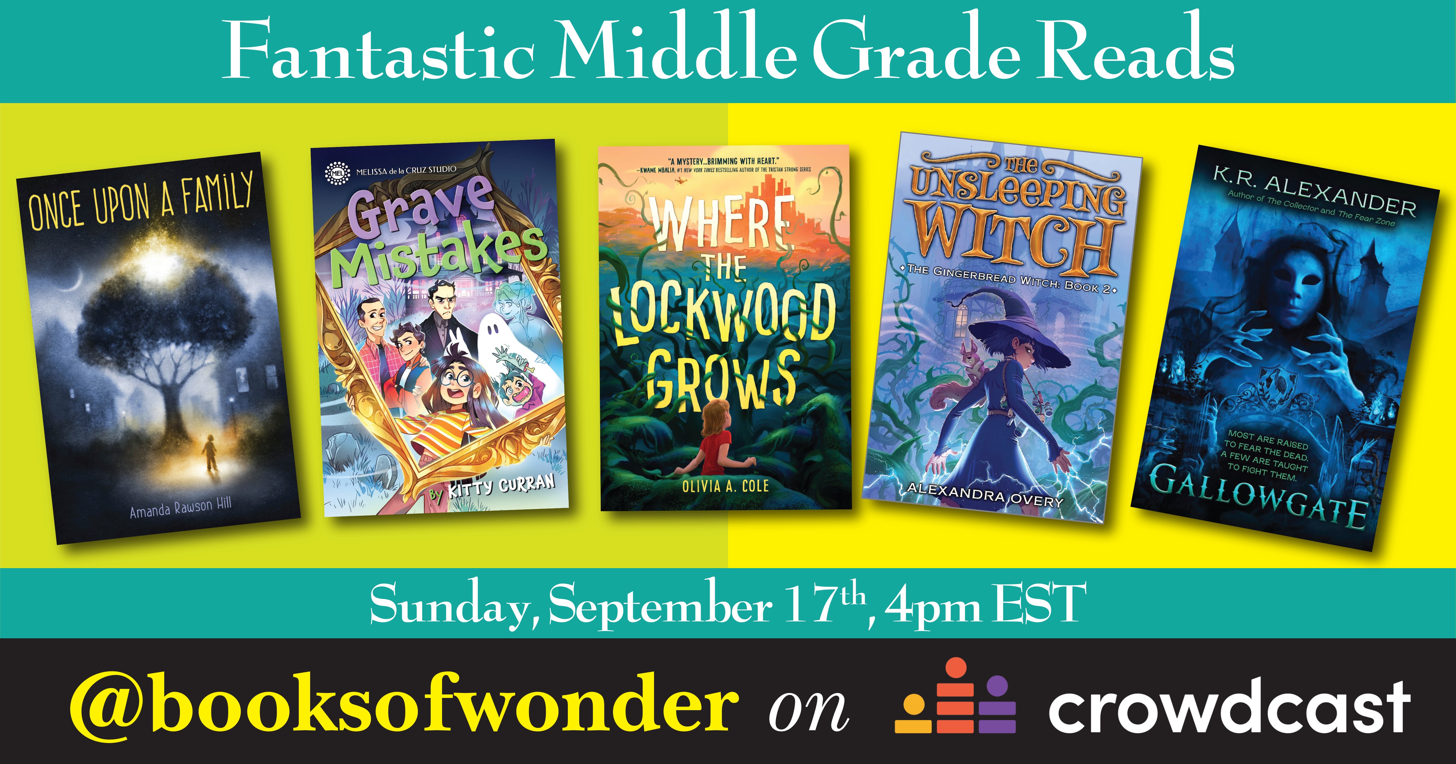 Fantastic Middle Grade Reads