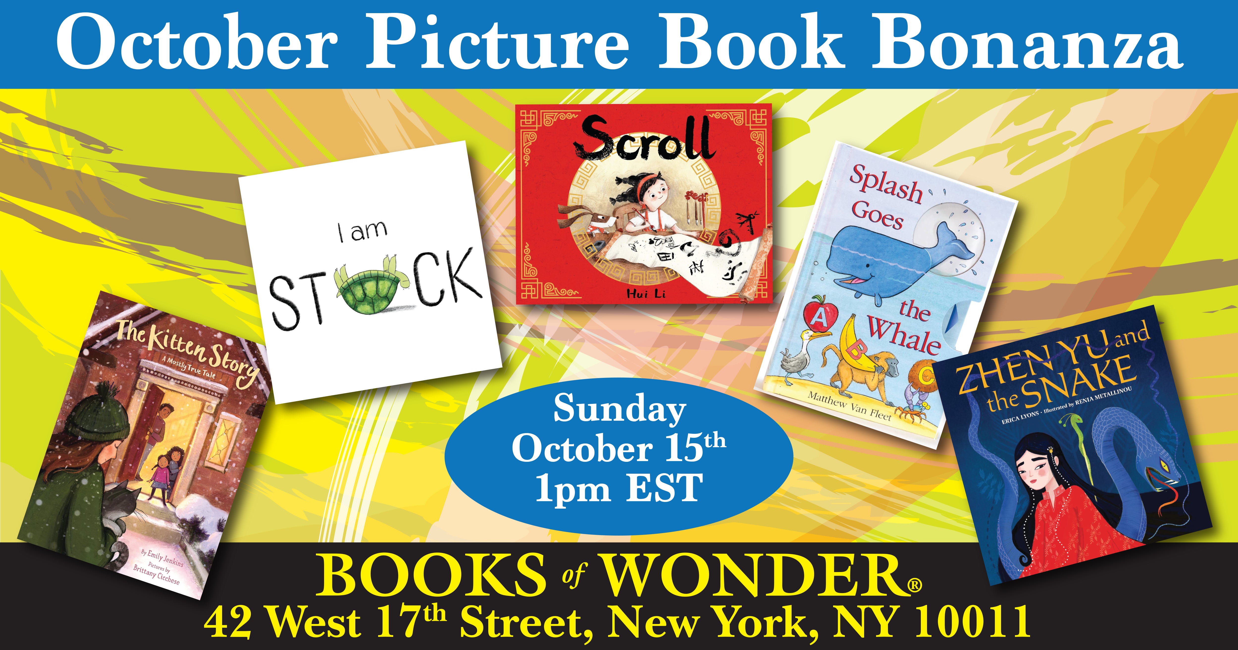 October Picture Book Bonanza