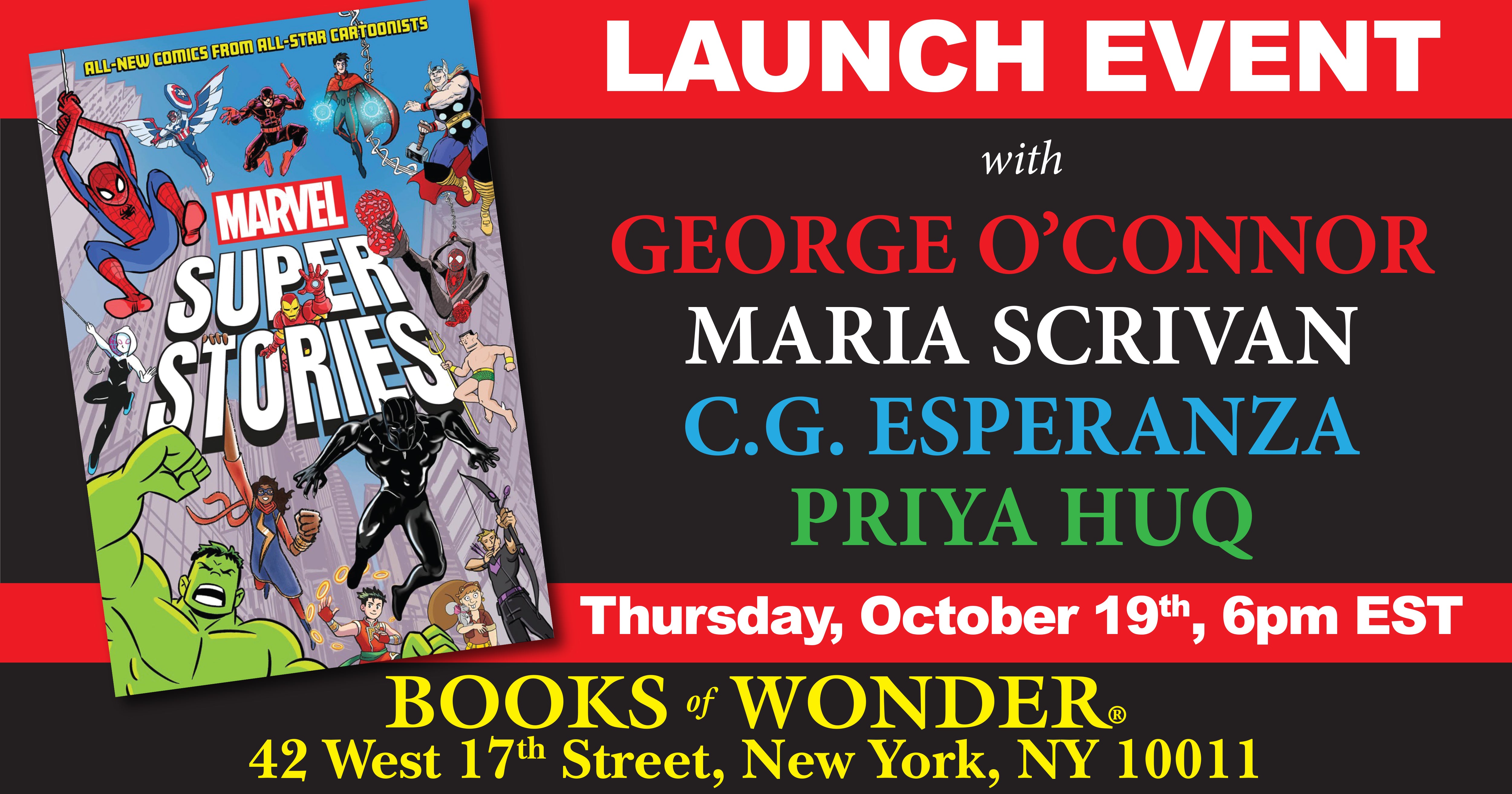 Launch Event | Marvel Super Stories