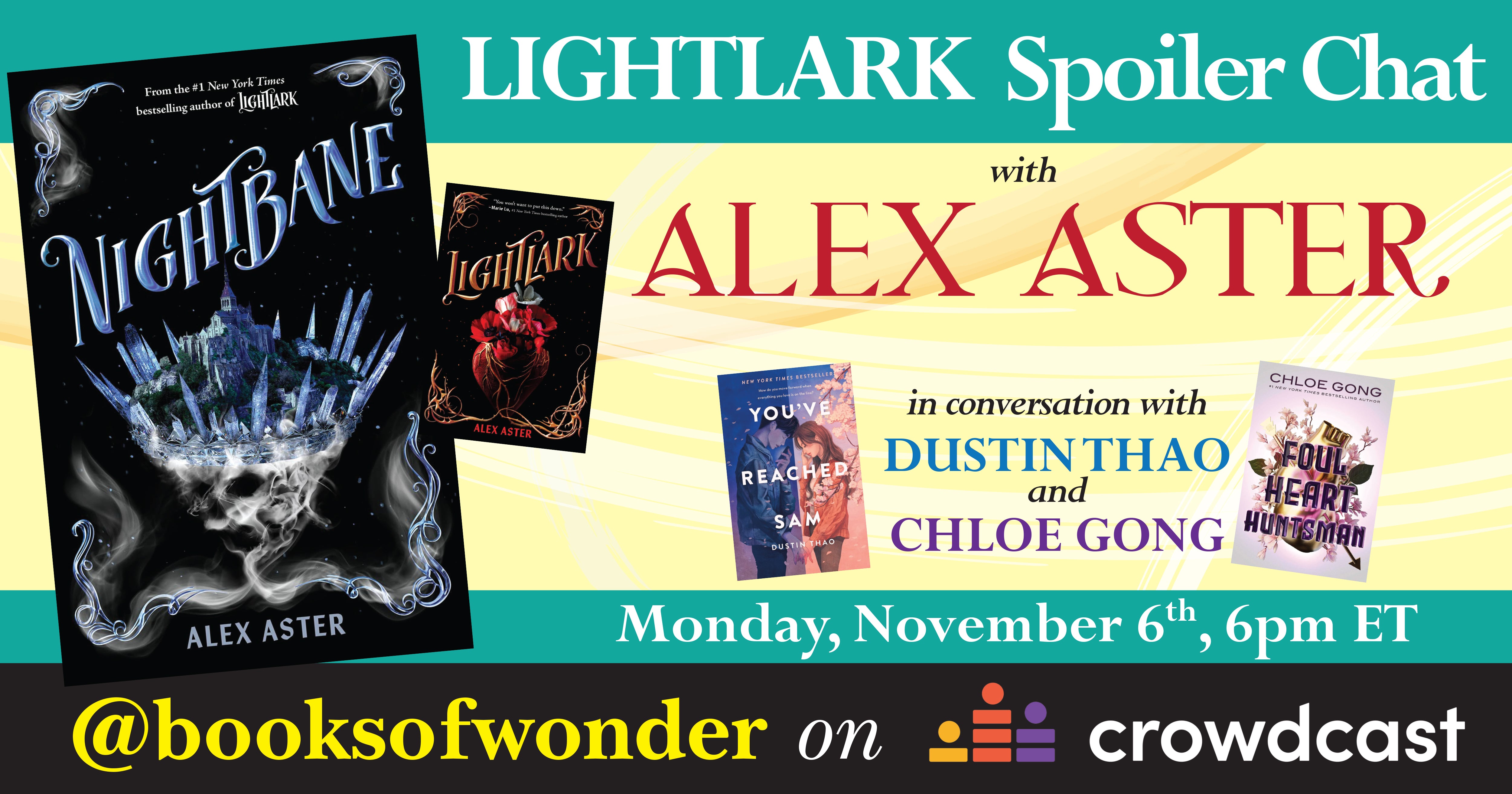 LIGHTLARK Spoiler Chat! with Alex Aster