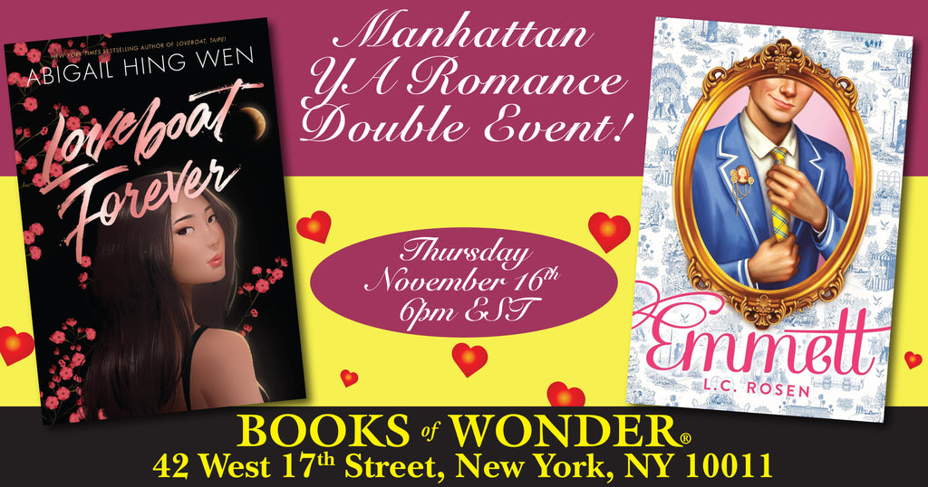 Manhattan YA Romance Double Event
