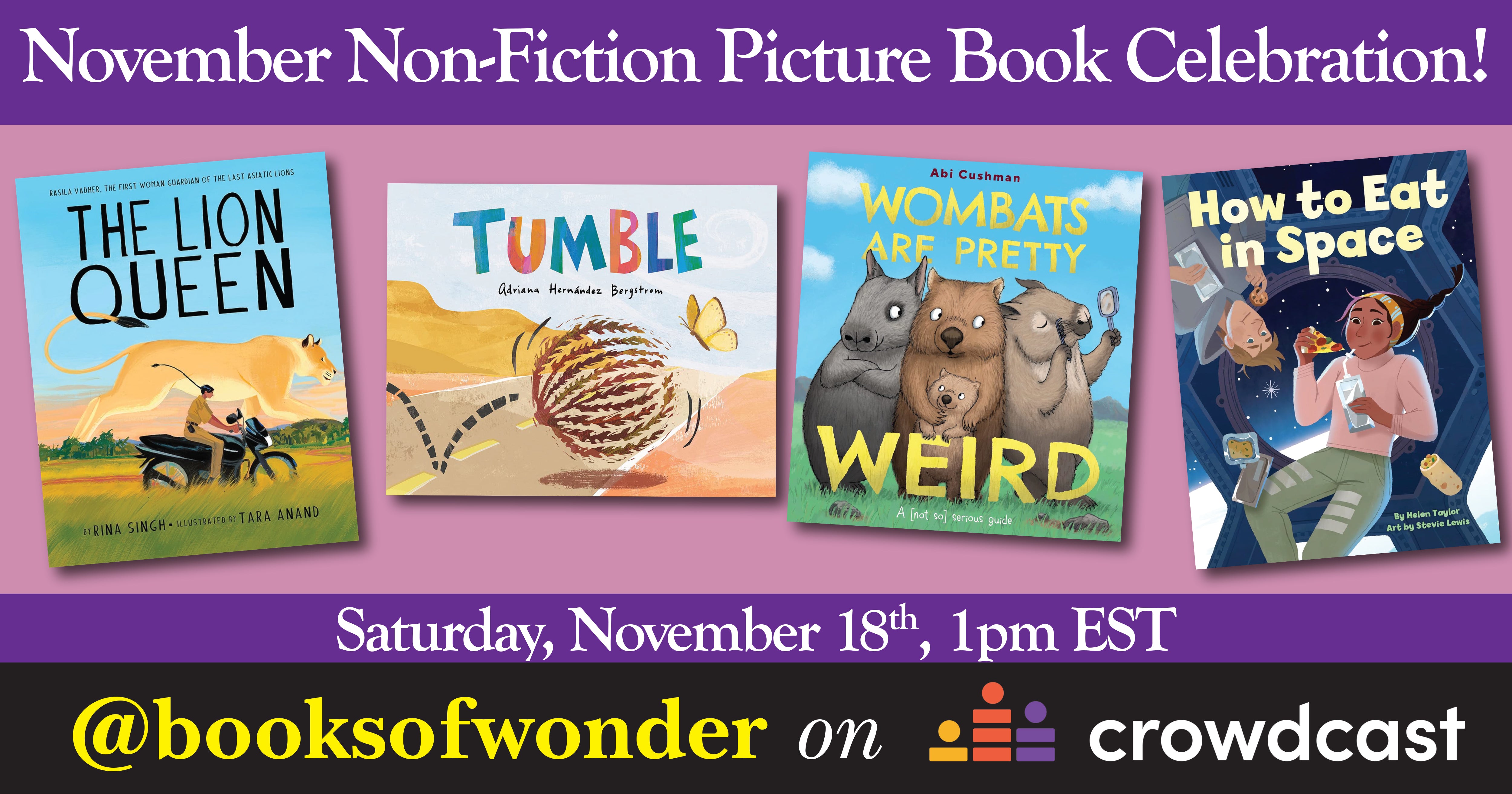 November Non-Fiction Picture Book Celebration!