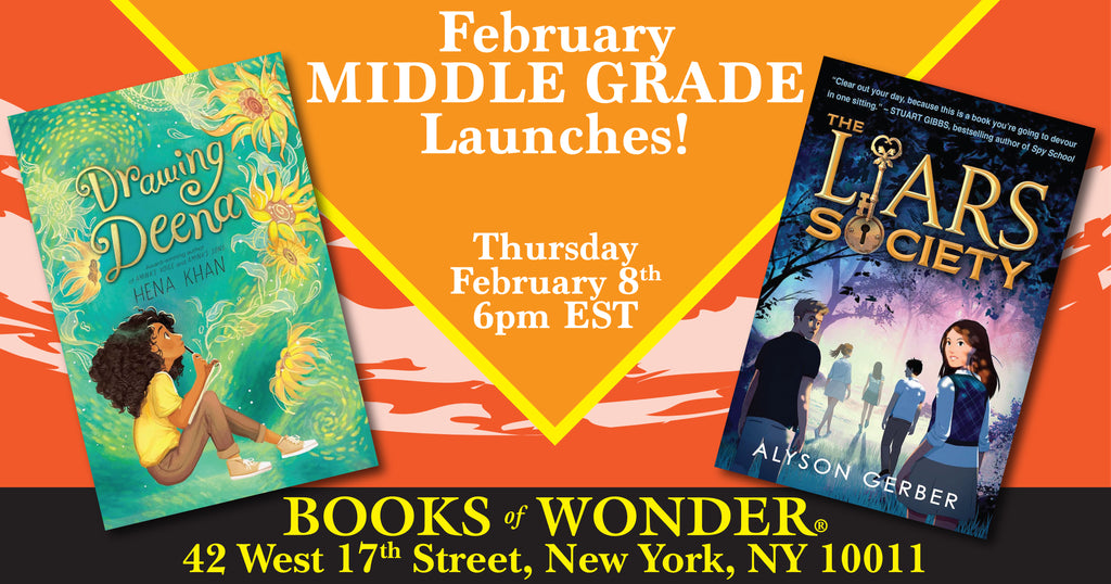 February Middle Grade Launches!