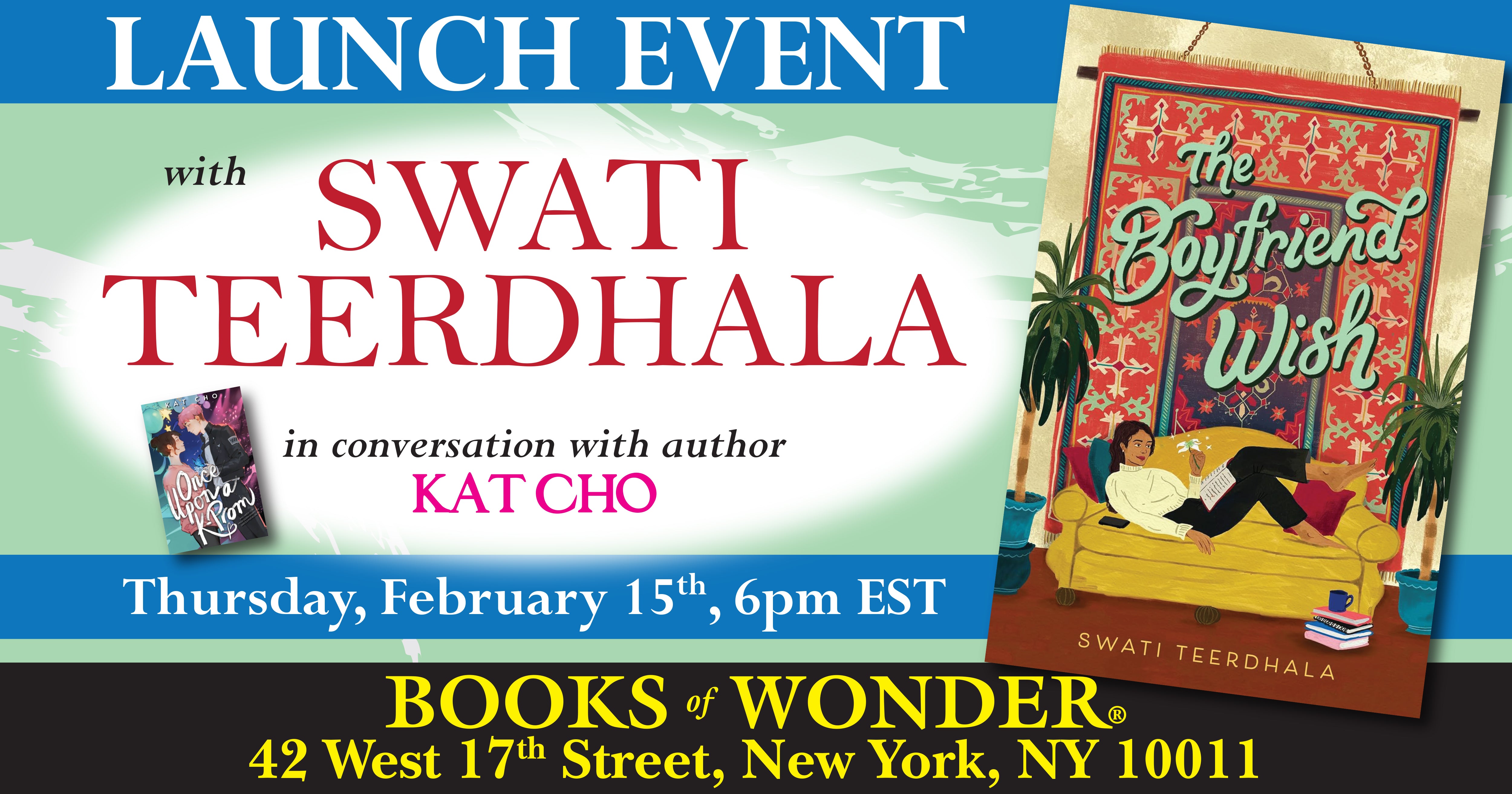 Launch | The Boyfriend Wish by Swati Teerdhala