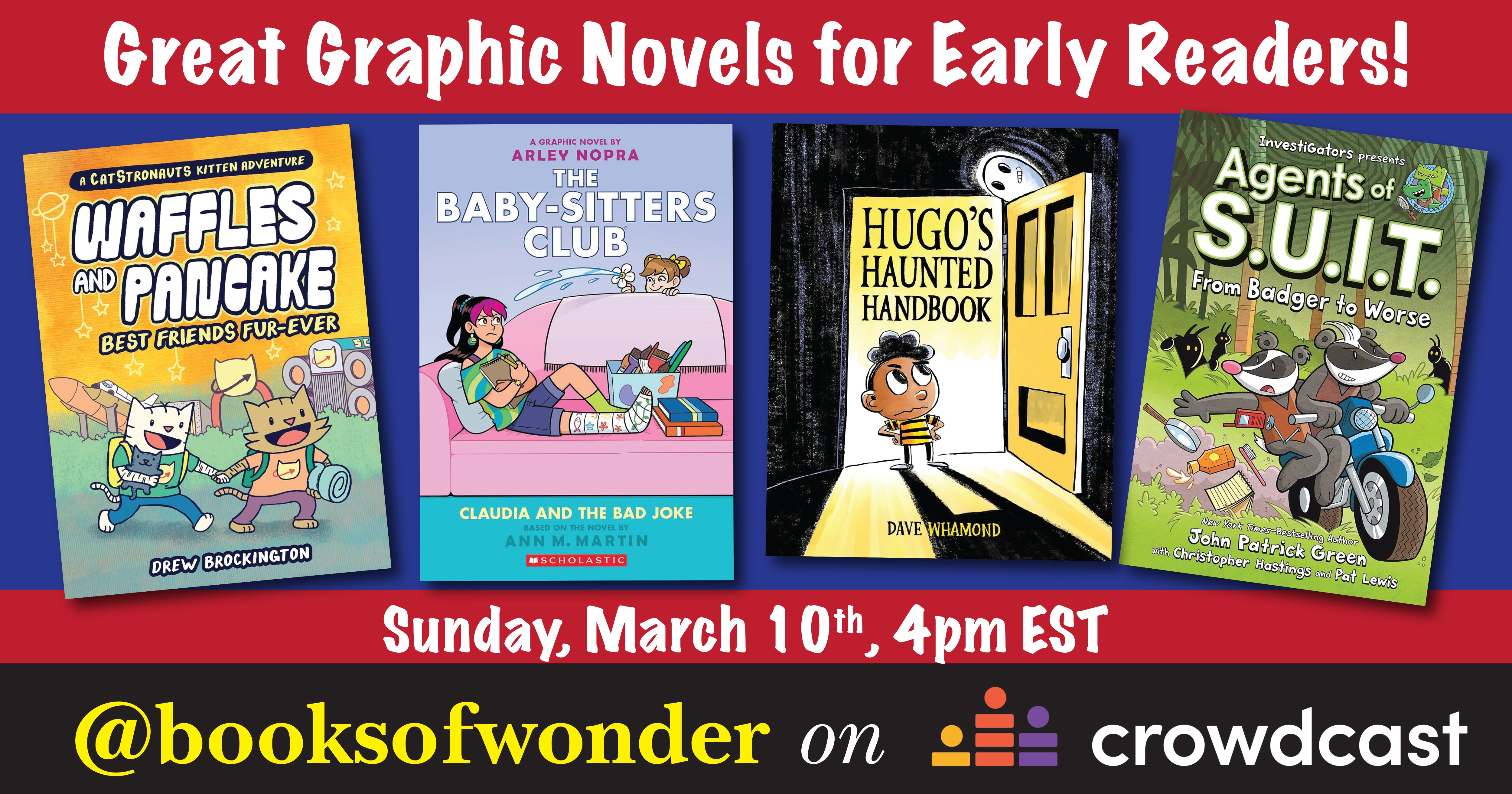 Great Graphic Novels for Early Readers!