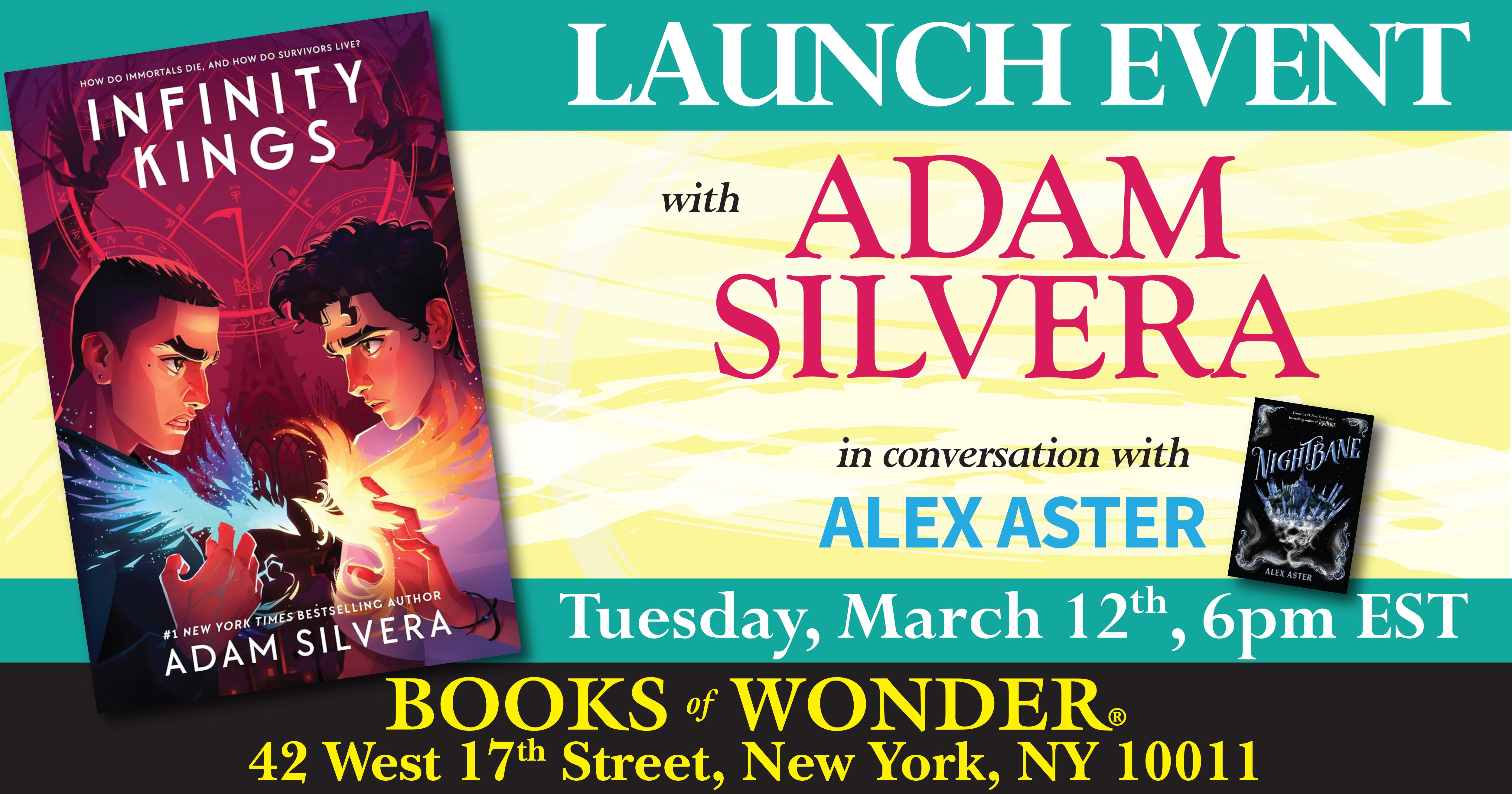 Launch | Infinity Kings by Adam Silvera