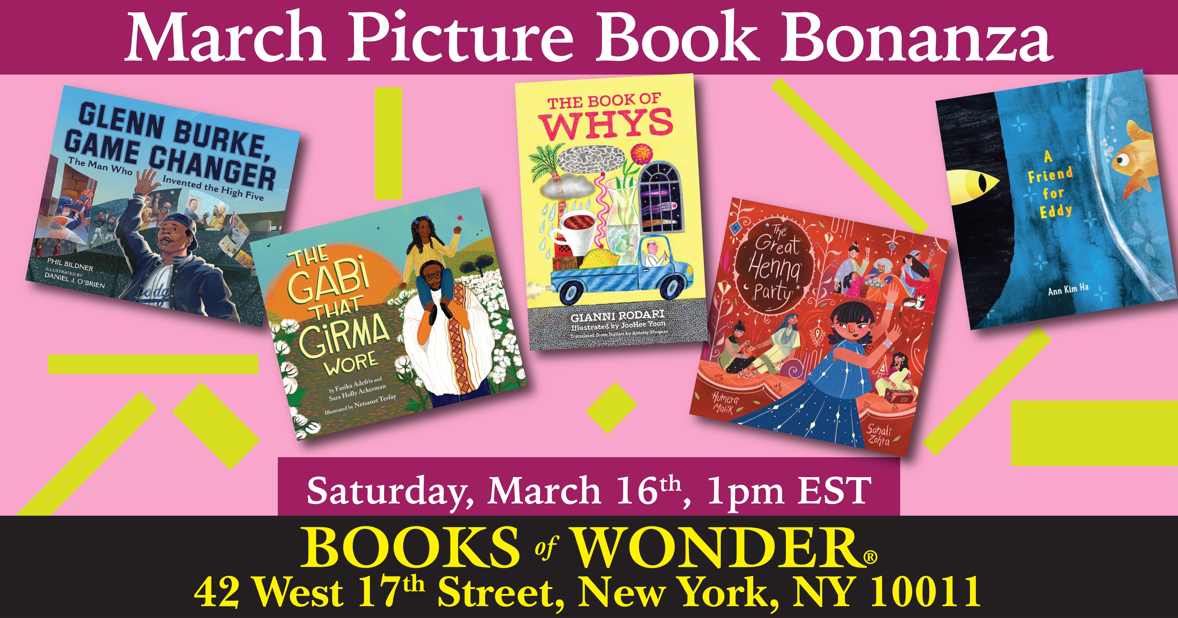 March Picture Book Bonanza