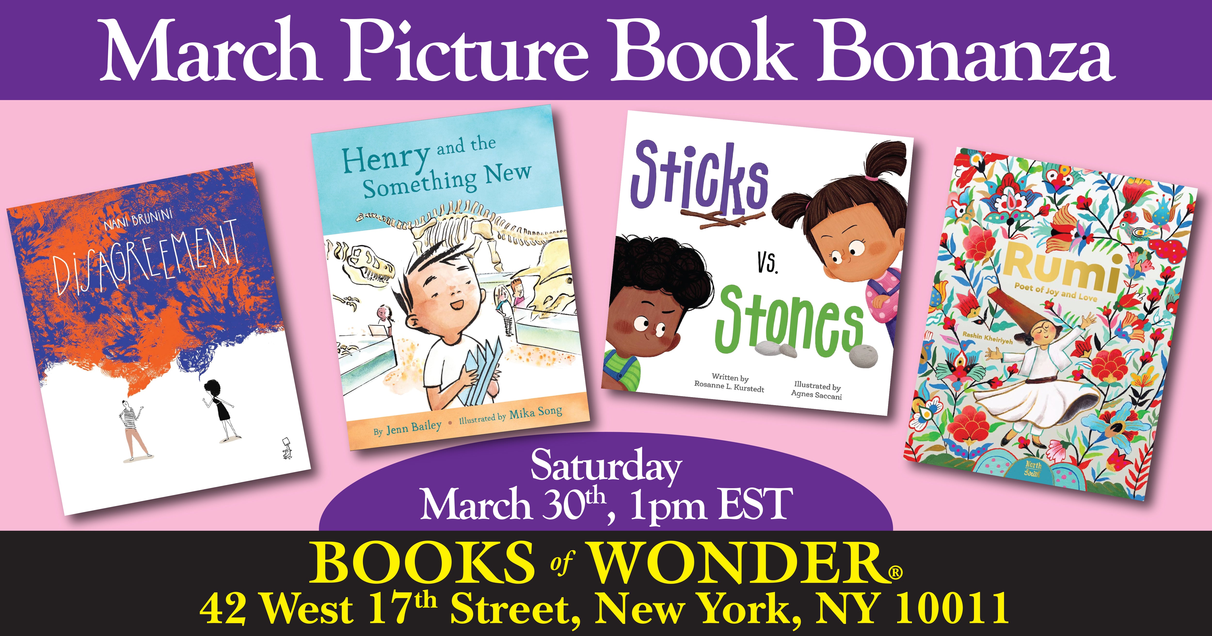 March Picture Book Bonanza