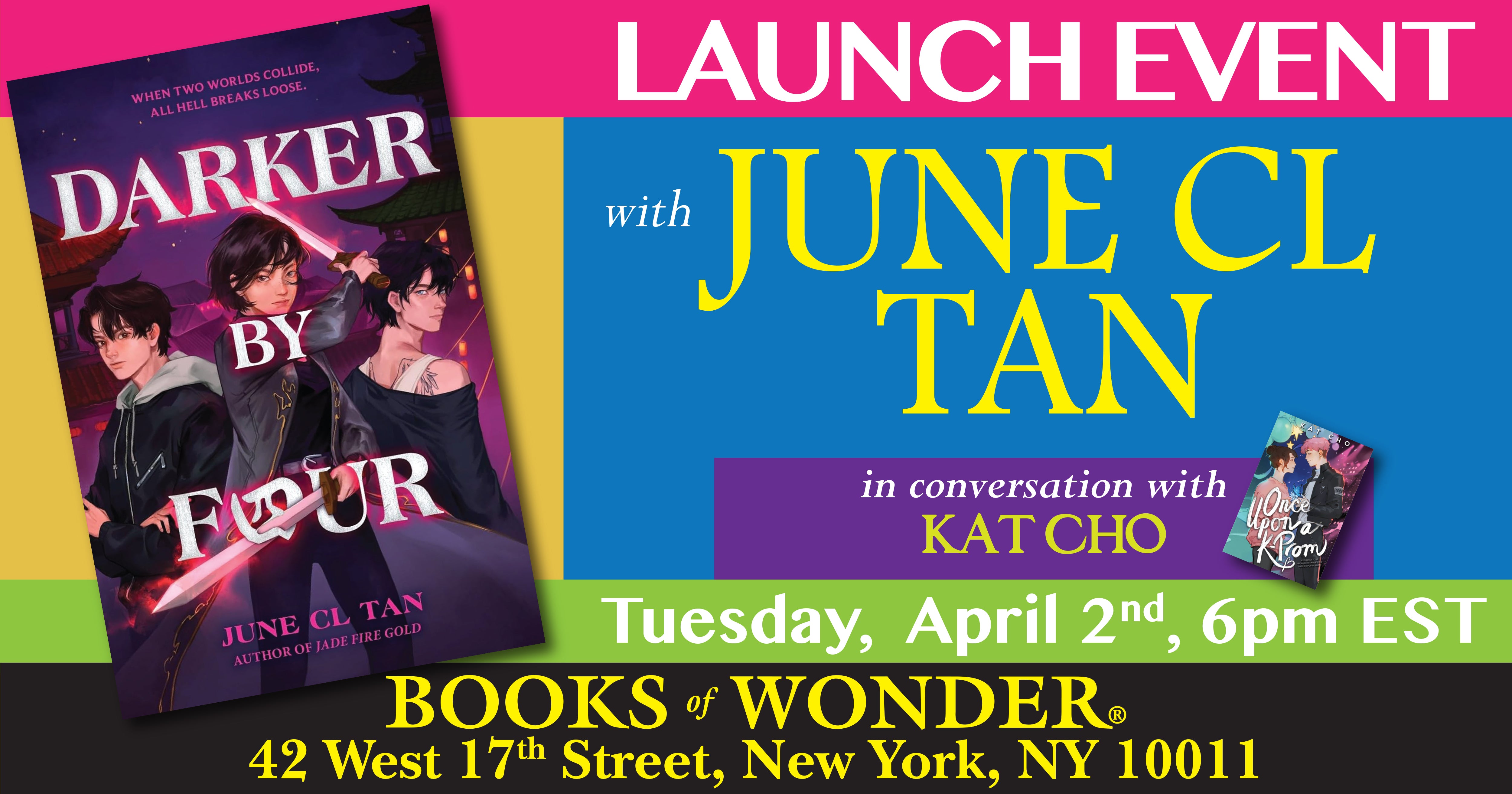 Launch | Darker By Four by June CL Tan