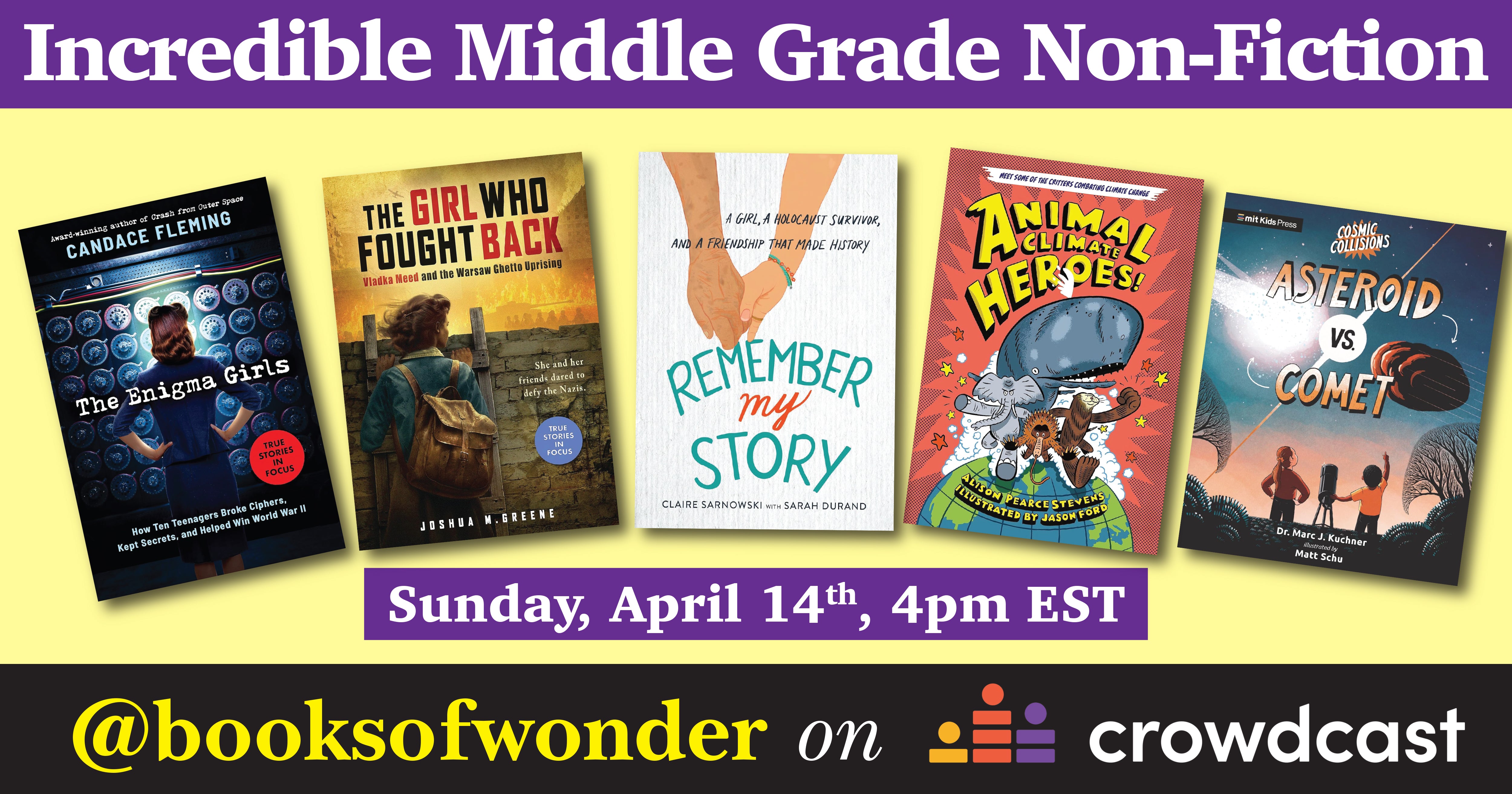 Incredible Middle Grade Non-Fiction