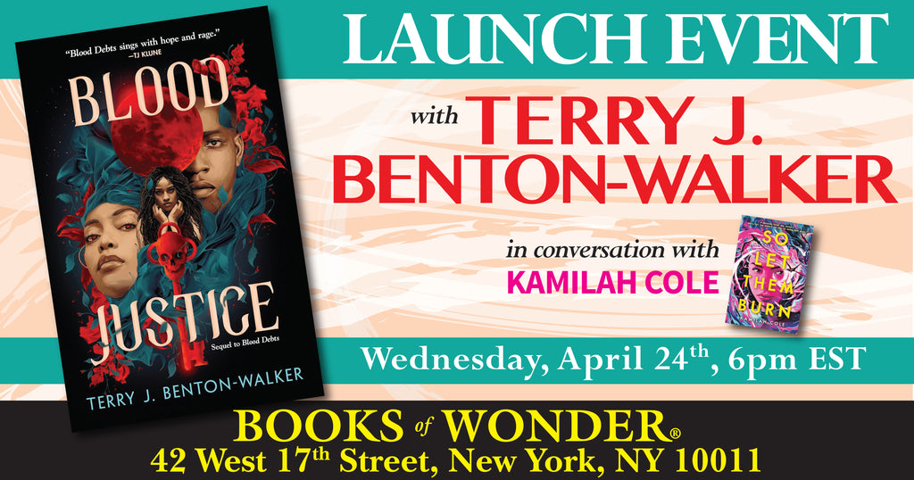Launch | Blood Justice by Terry J. Benton-Walker
