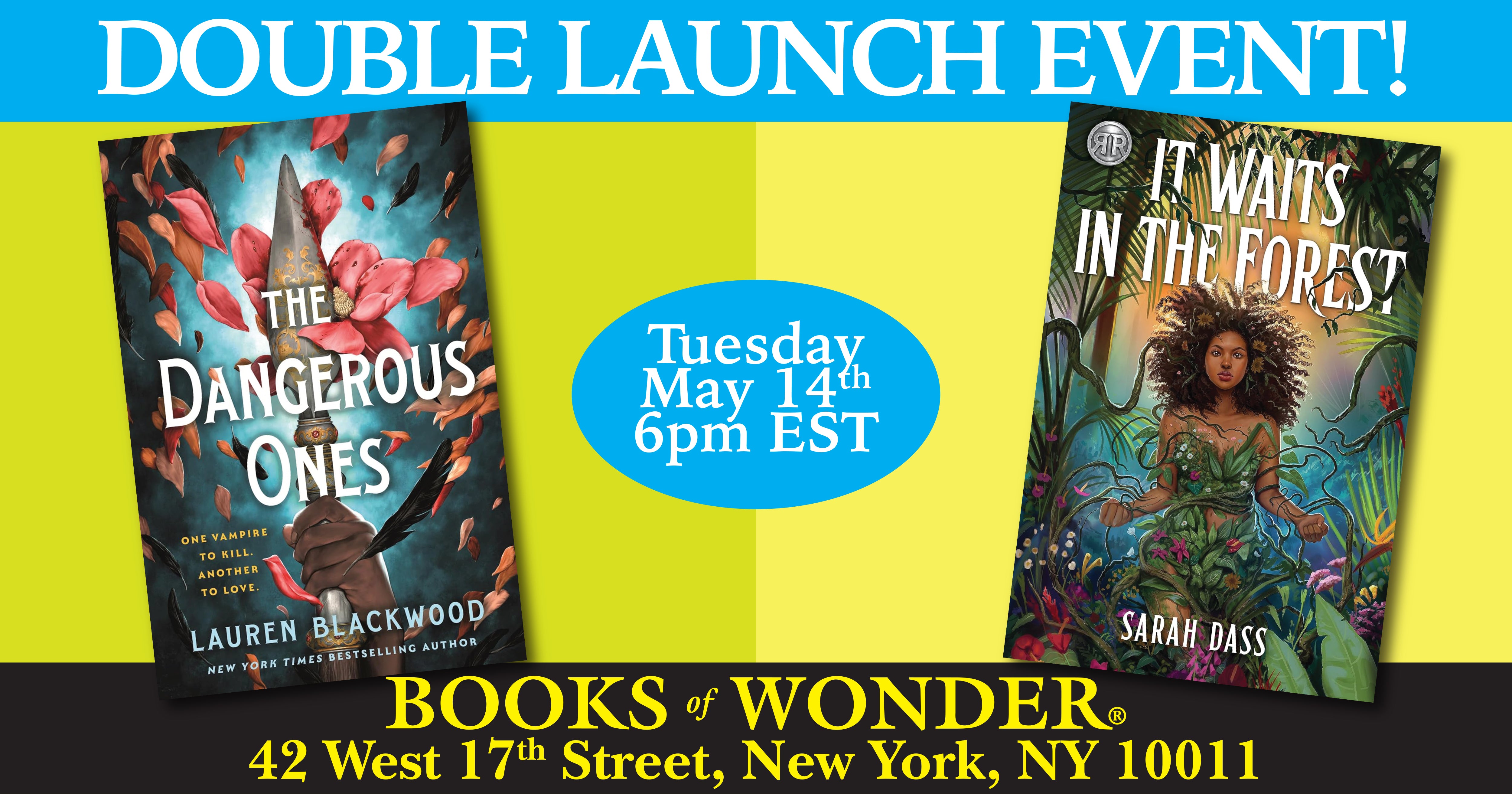 Double Launch with Lauren Blackwood & Sarah Dass!