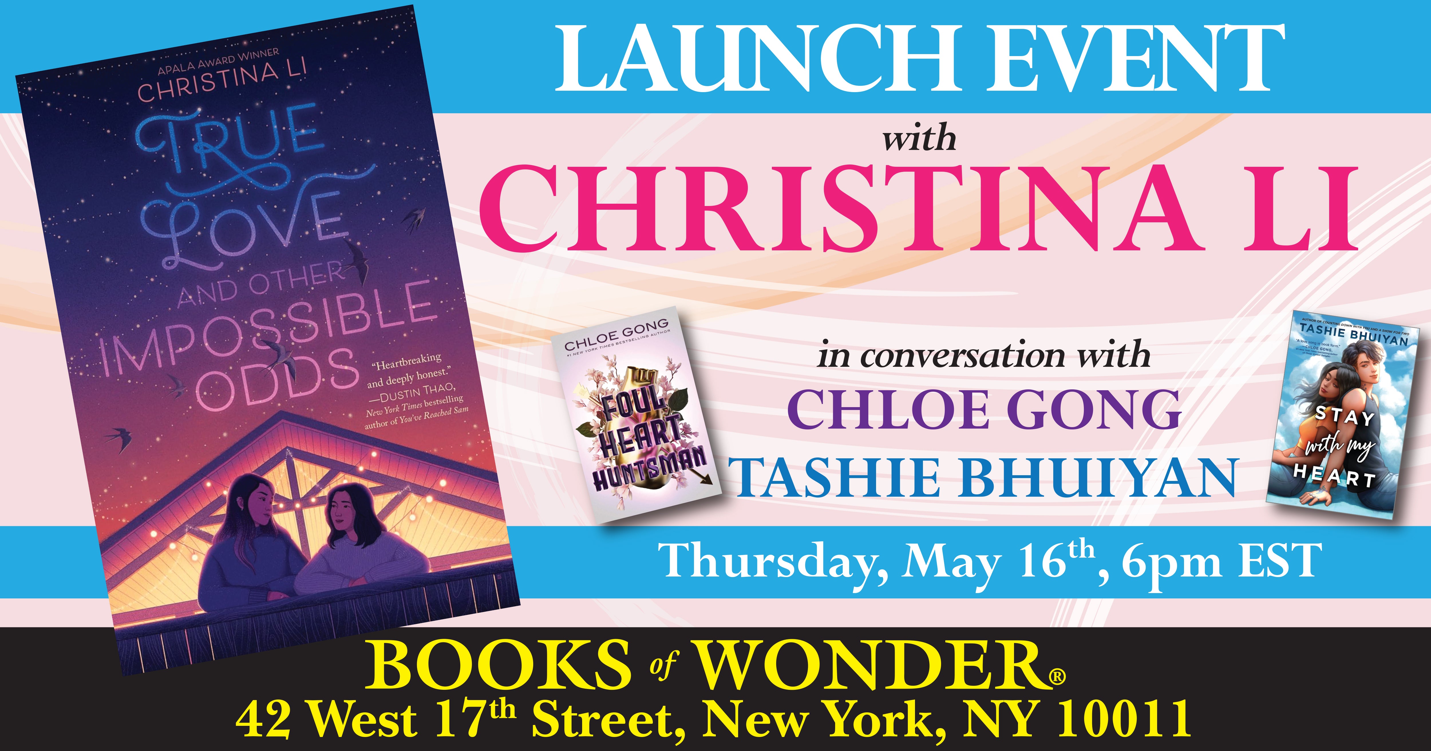 Launch | True Love and Other Impossible Odds by Christina Li