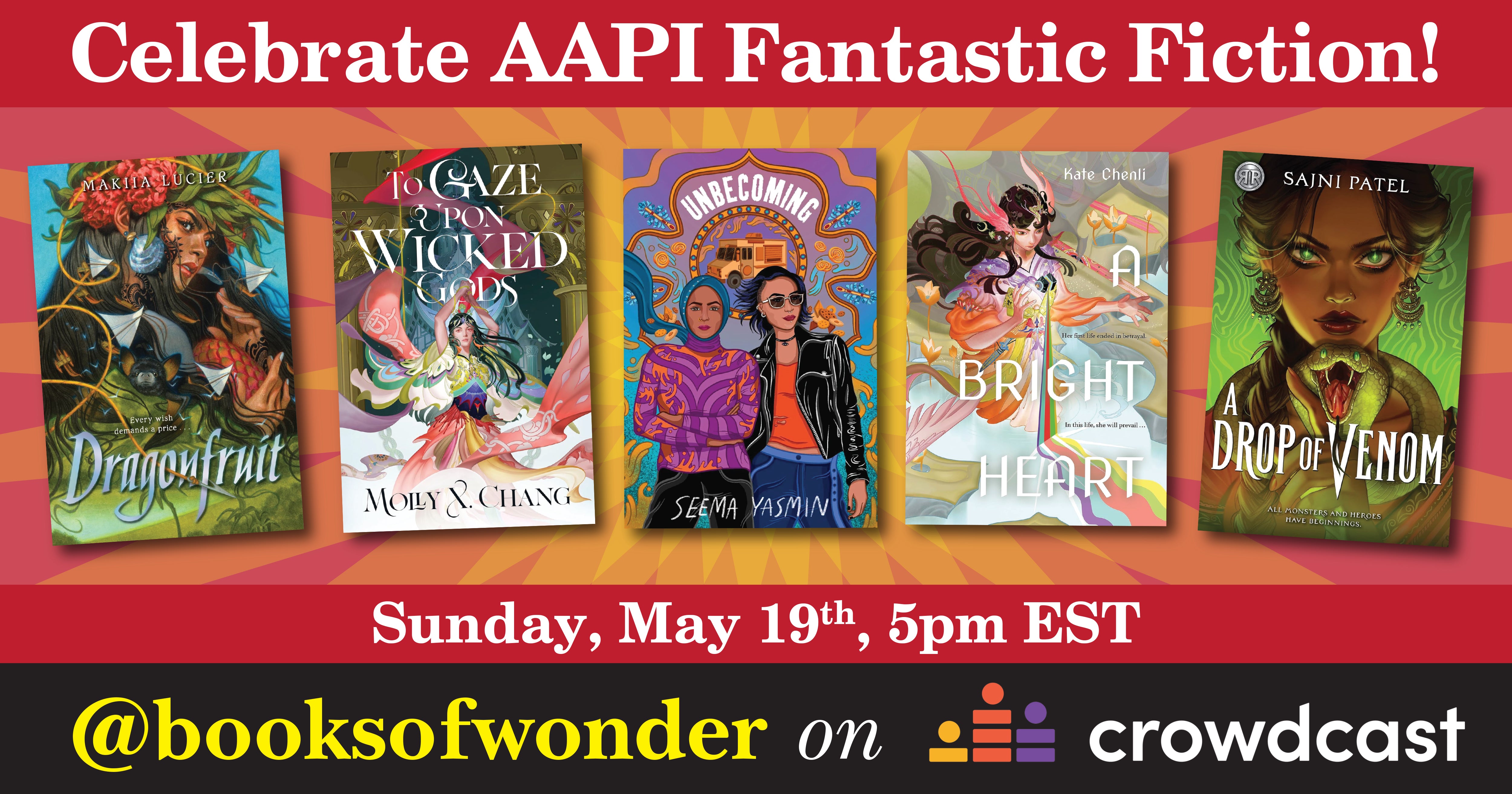 Celebrate AAPI Fantastic YA Fiction!