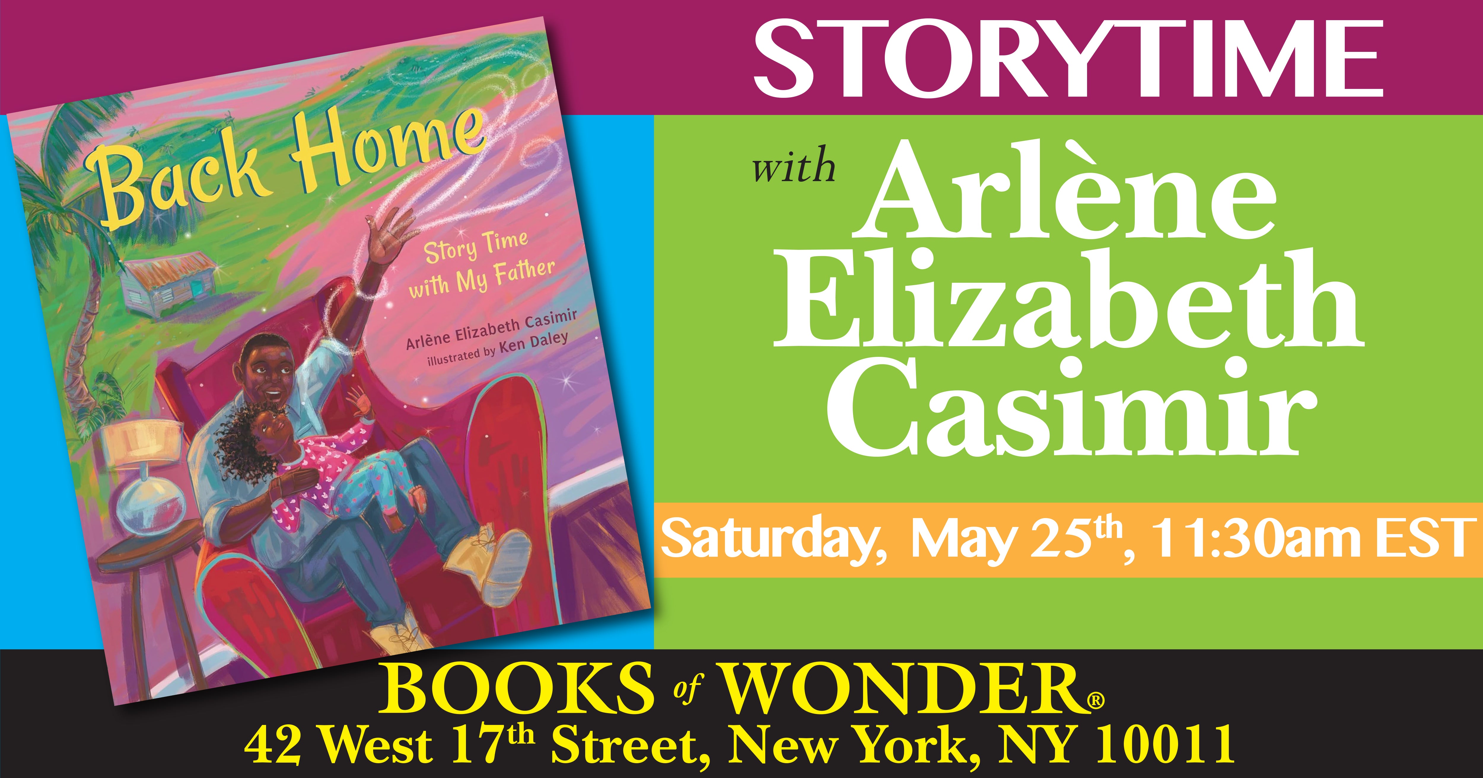 Storytime | with Arlène Elizabeth Casimir