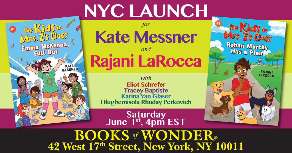 NYC Launch | The Kids in Mrs. Z's Class by KATE MESSNER & RAJANI LaROCCA
