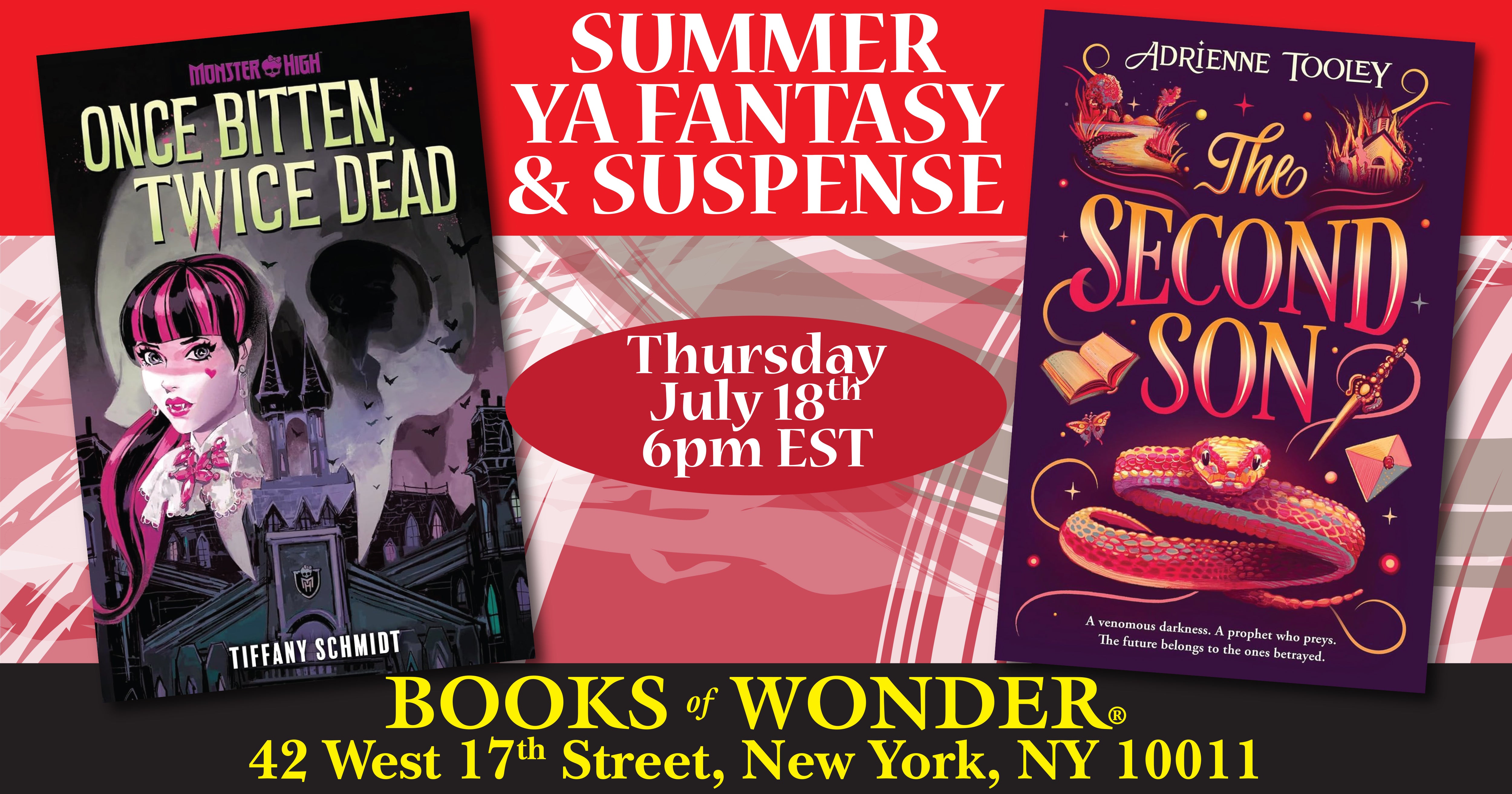 Summer YA Fantasy & Suspense