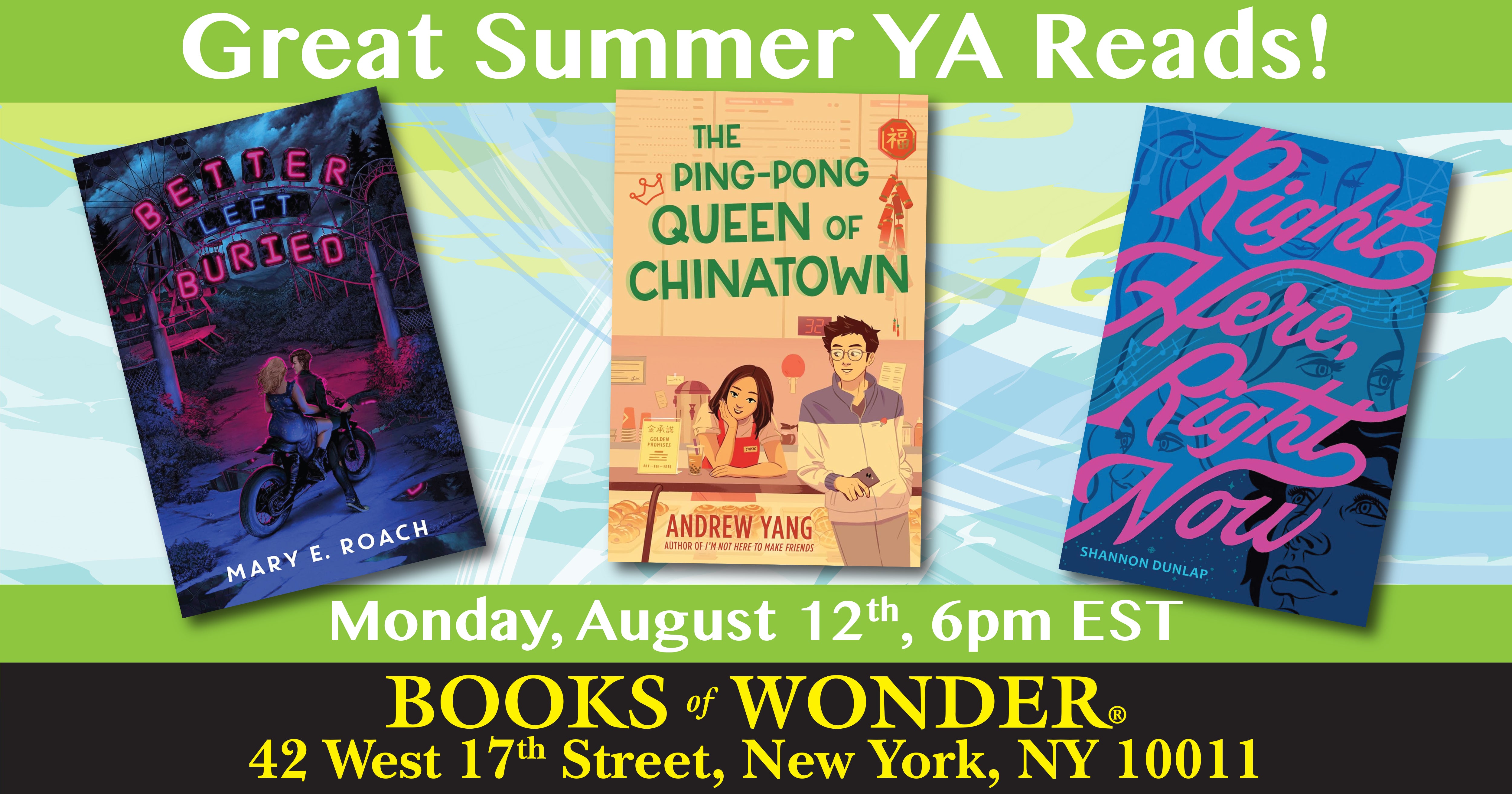 Great YA Summer Reads!