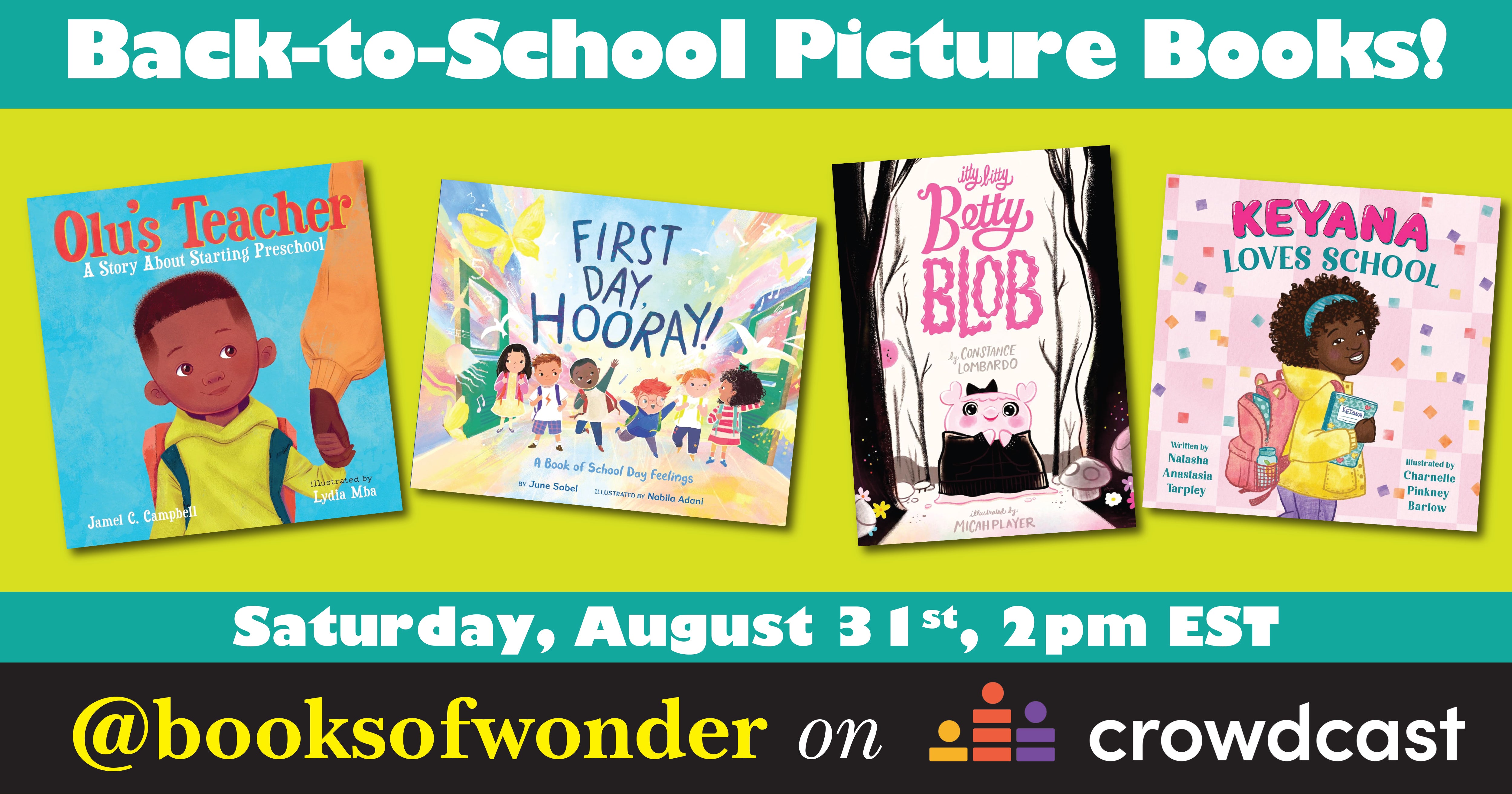 Back-to-School Picture Books!