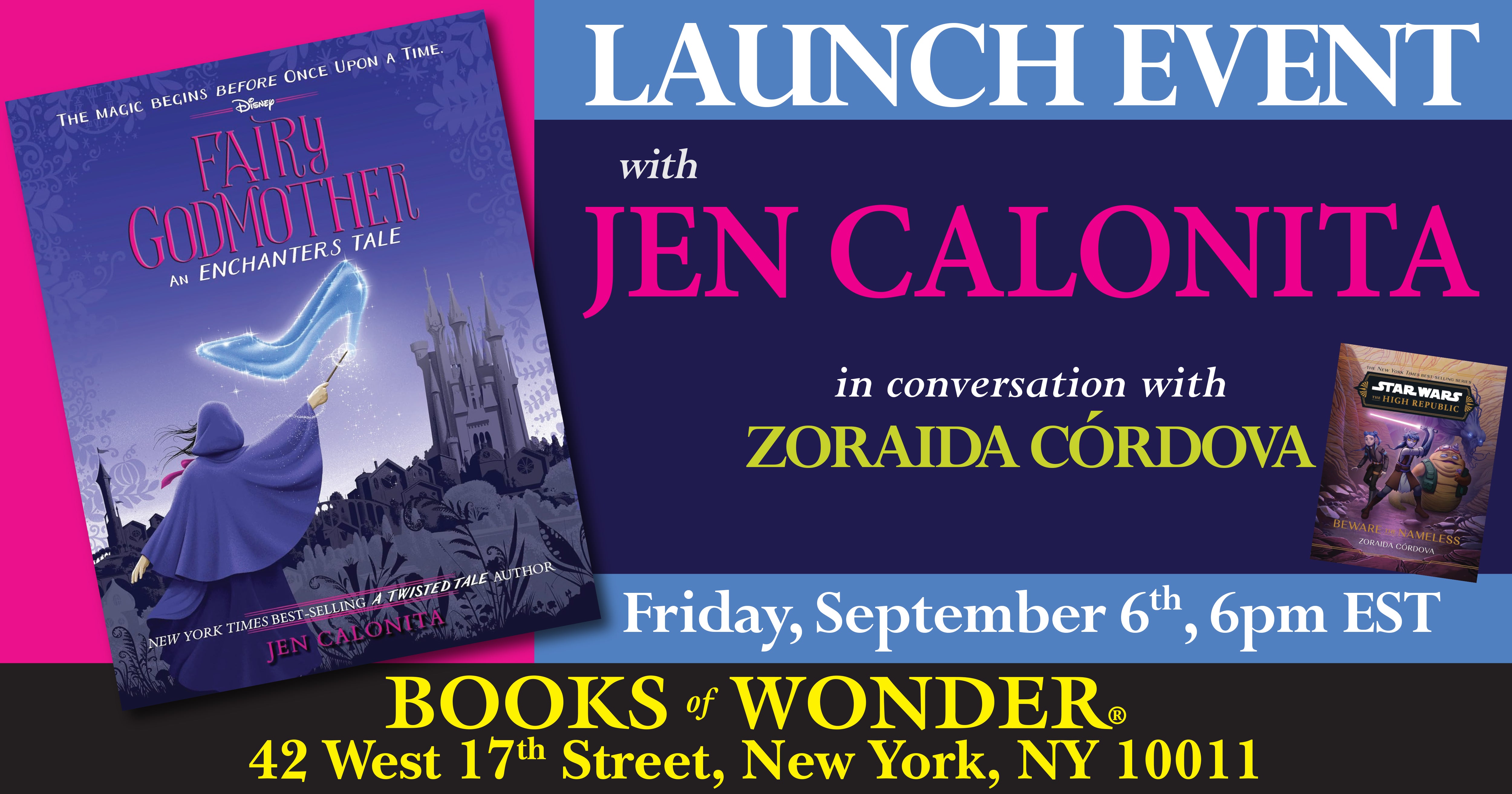 Launch | Enchanters: Fairy Godmother by Jen Calonita