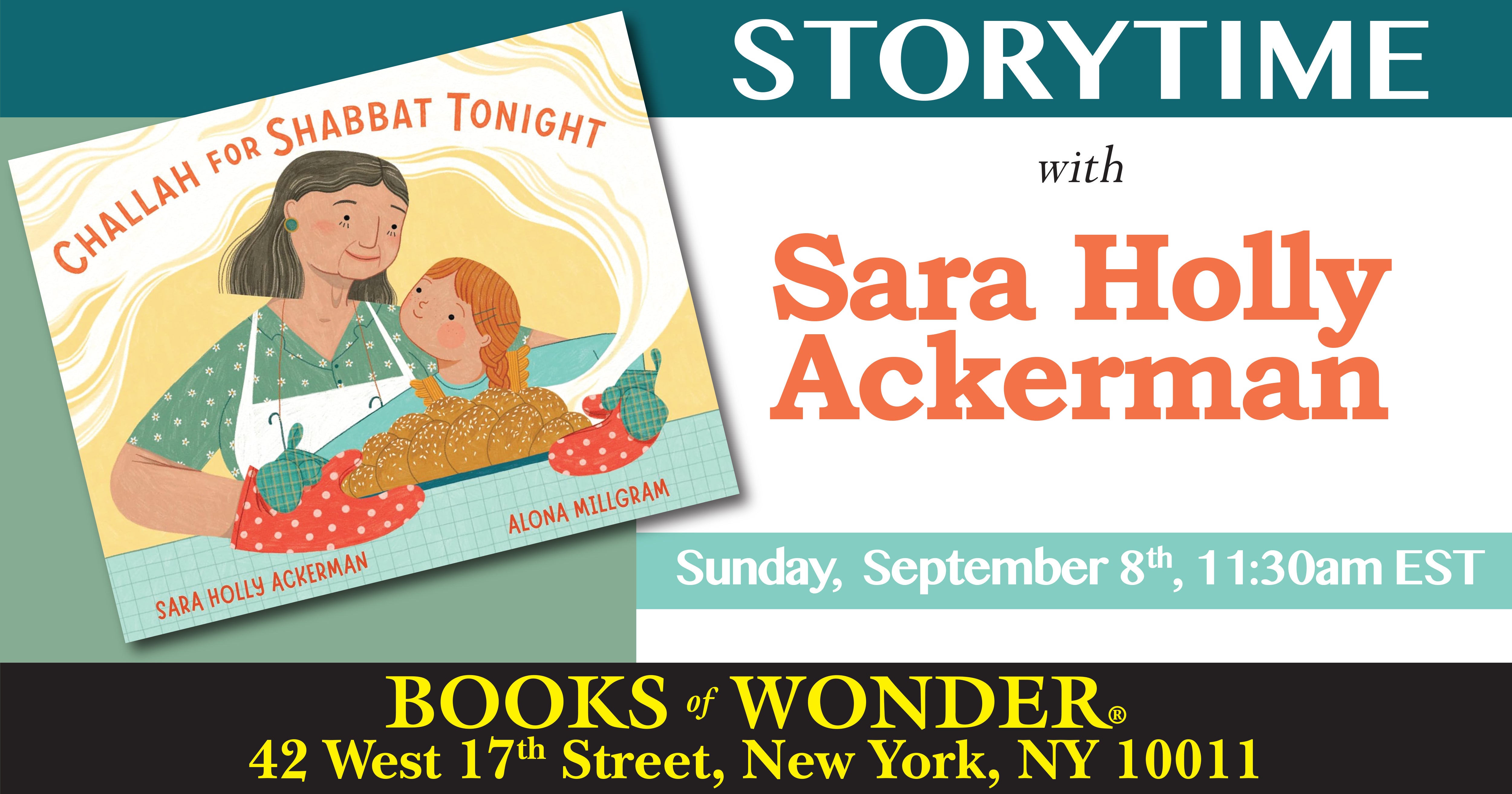 Storytime | with Sara Holly Ackerman