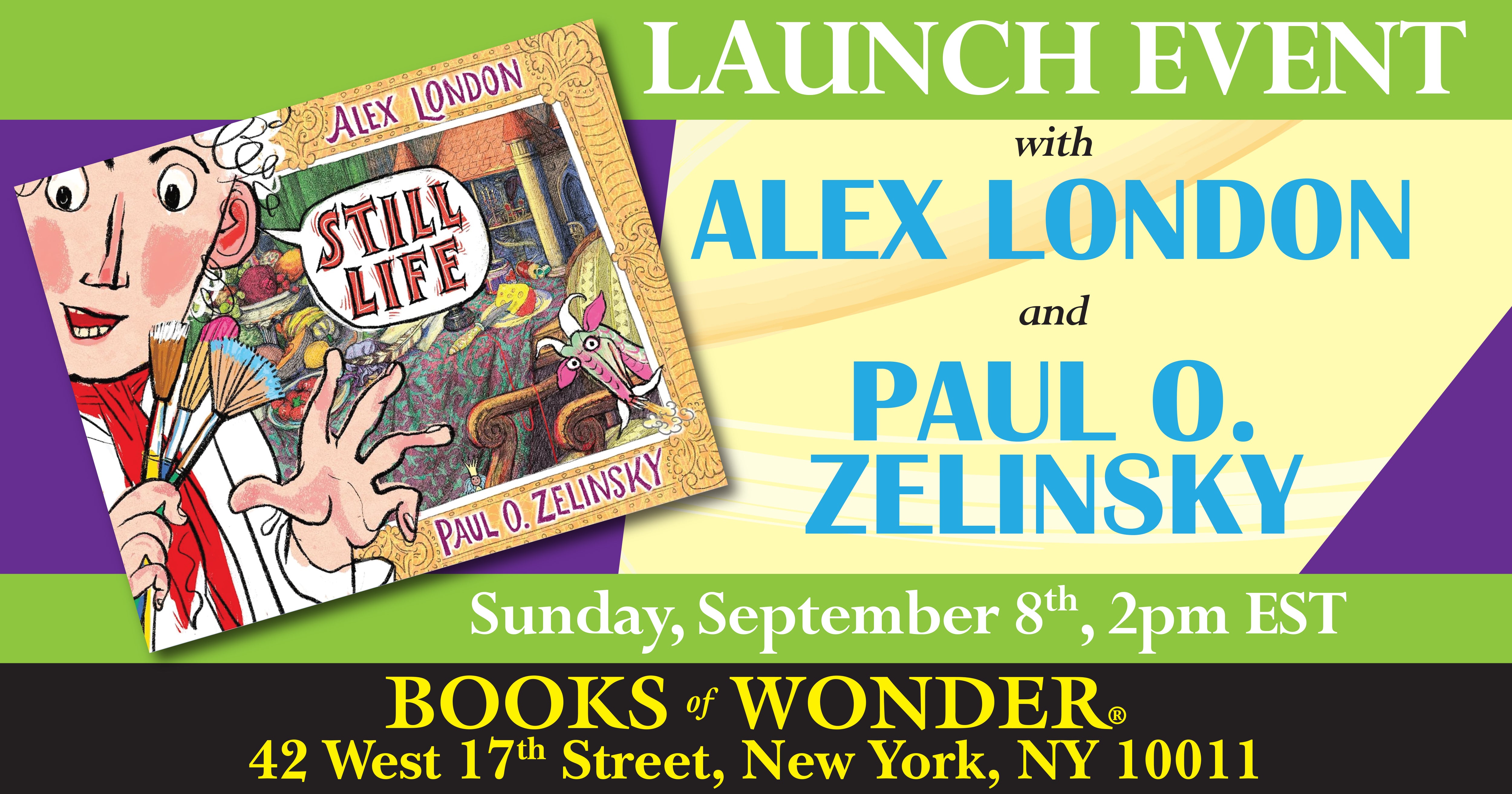 Launch | Still Life by Alex London & Paul O. Zelinsky