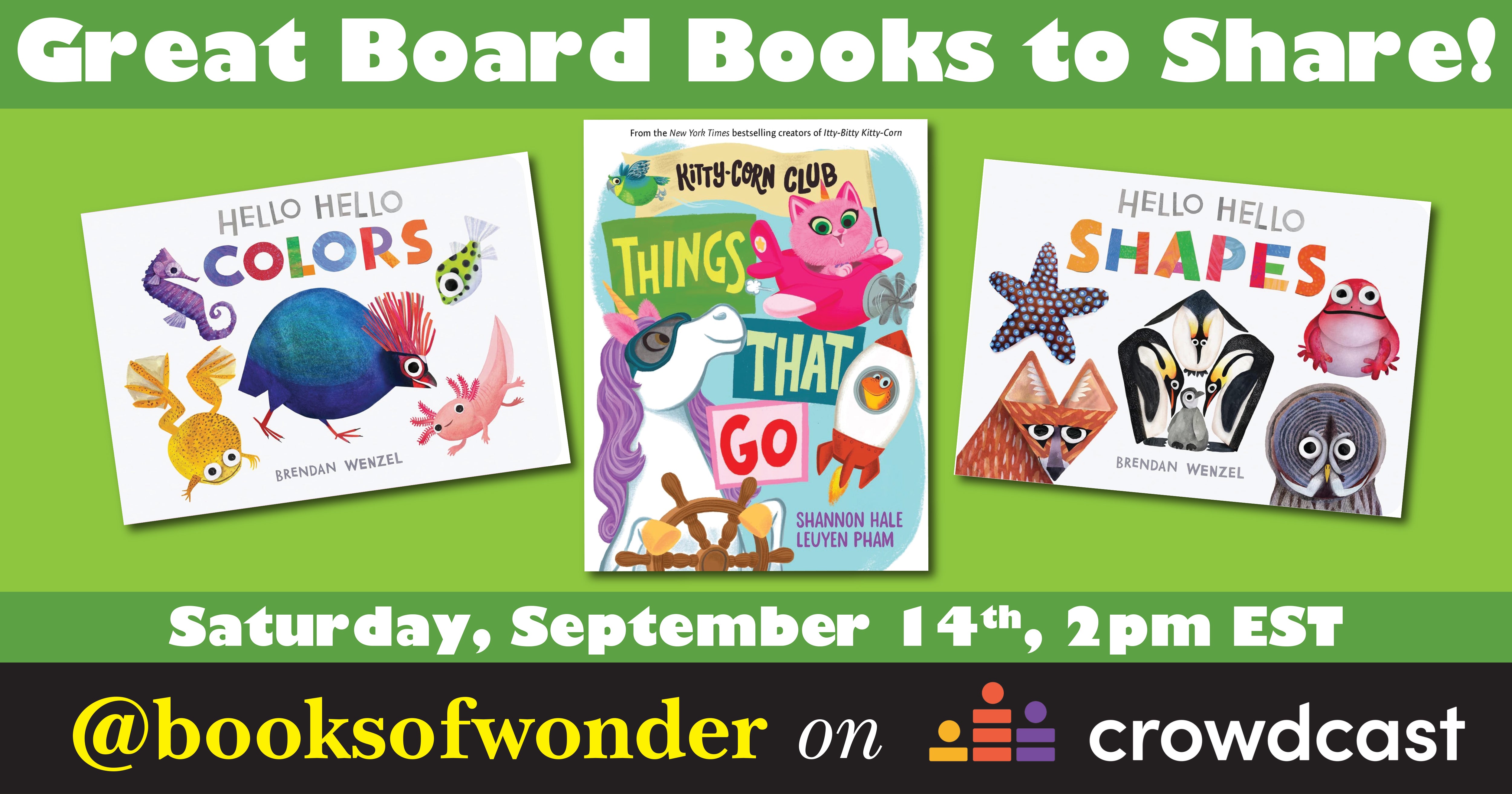 Great Board Books to Share!