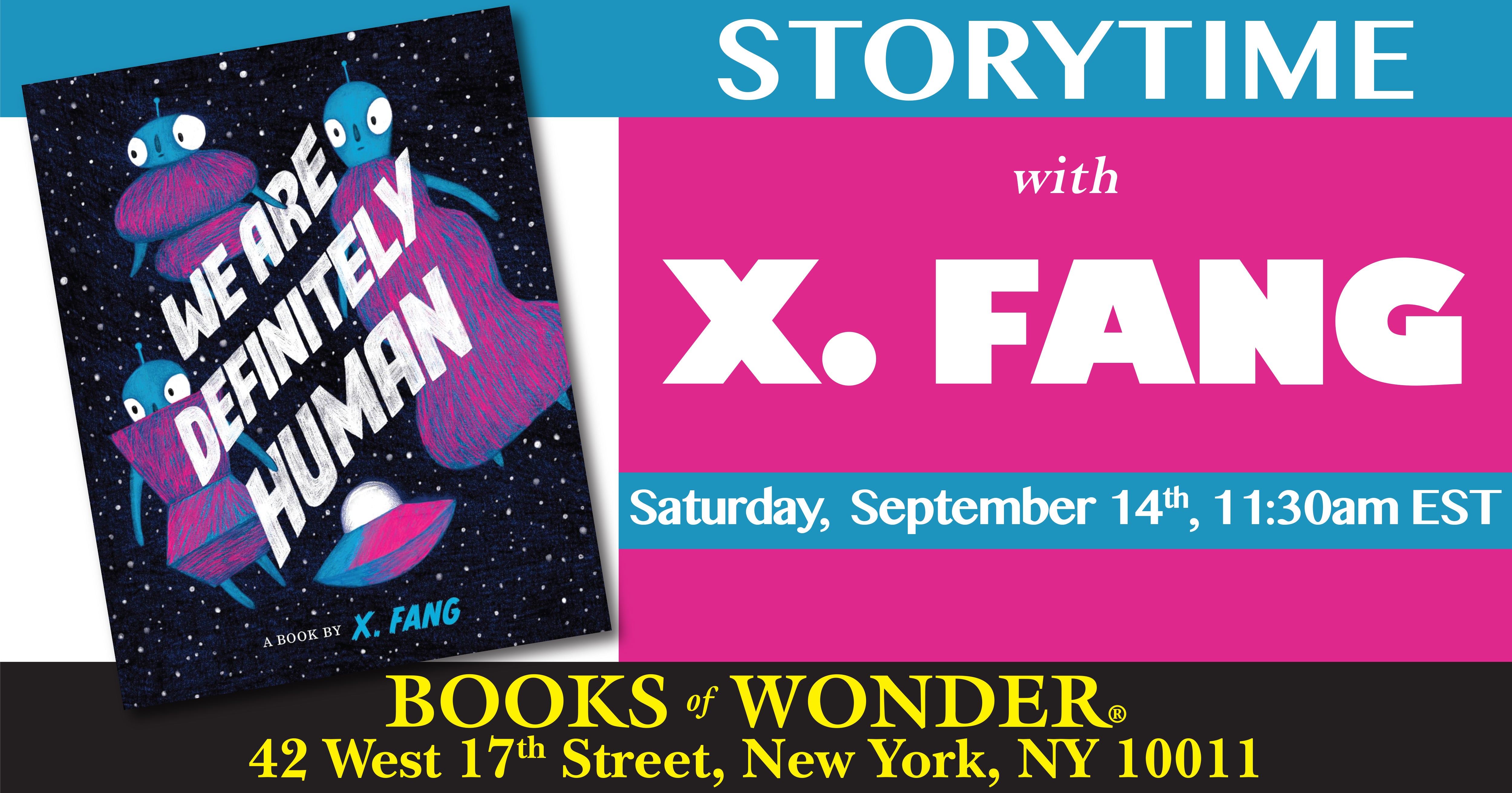 Storytime | With X. Fang