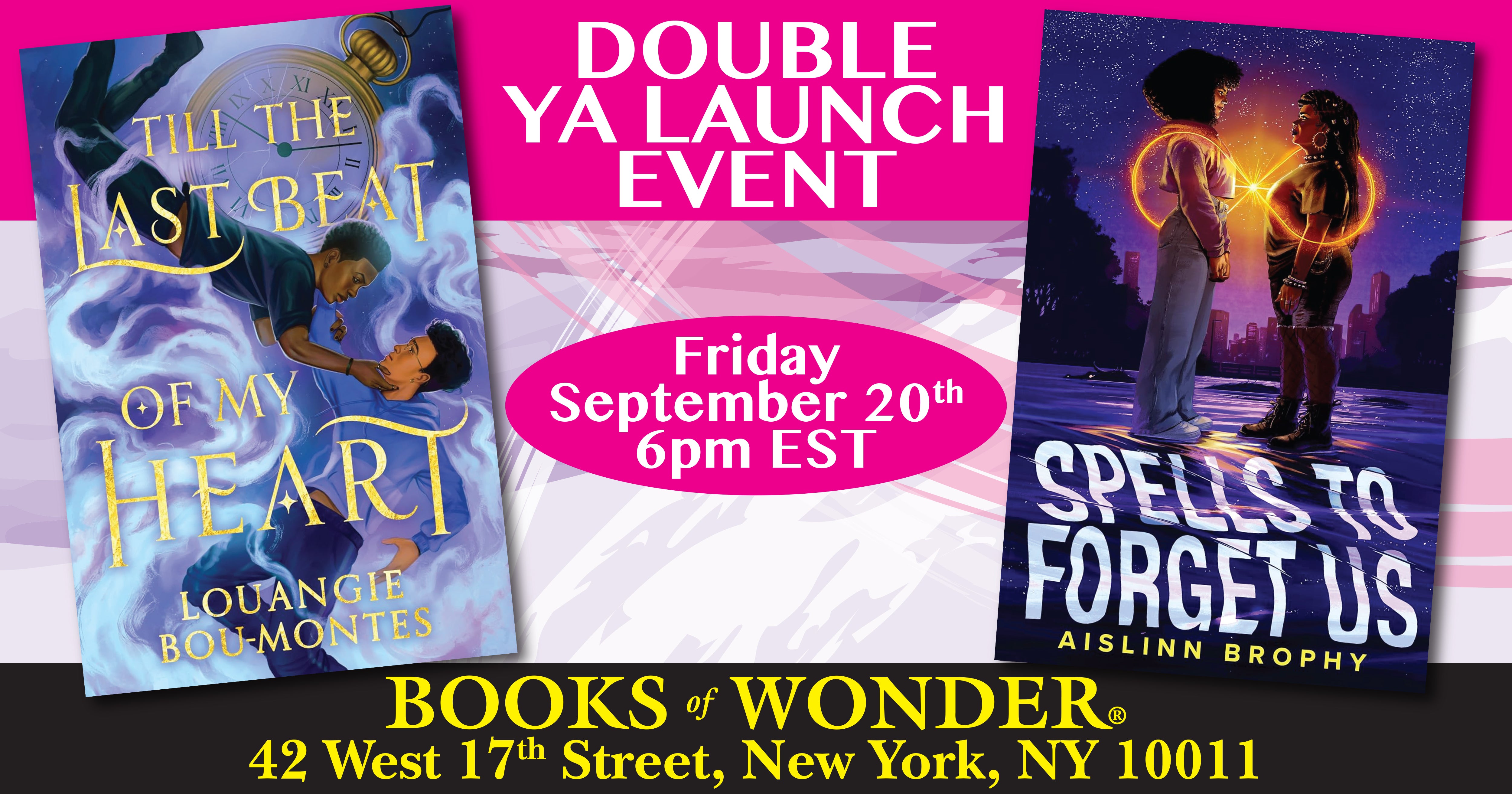 Double YA Launch Event!