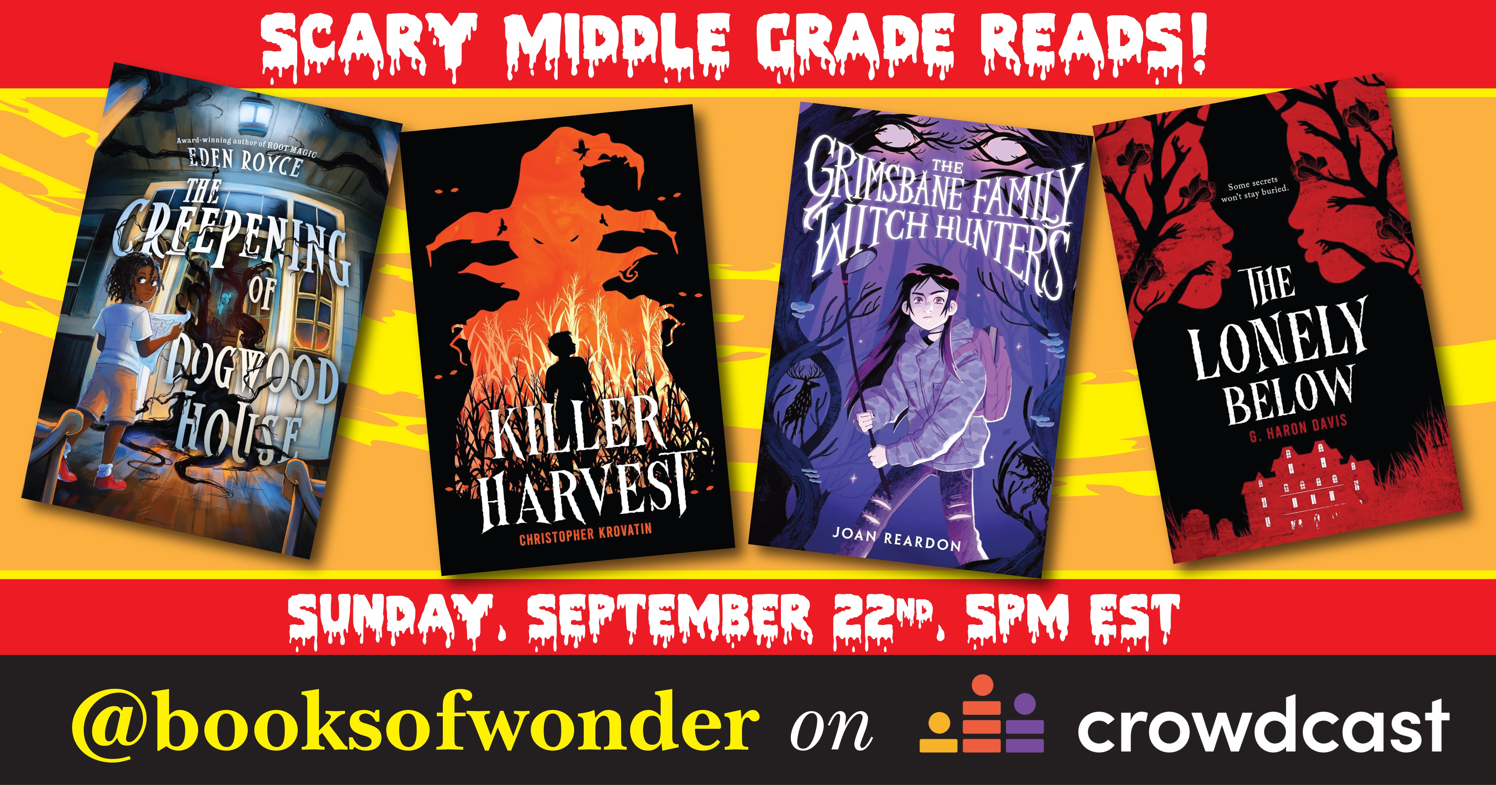 Scary Middle Grade Reads!