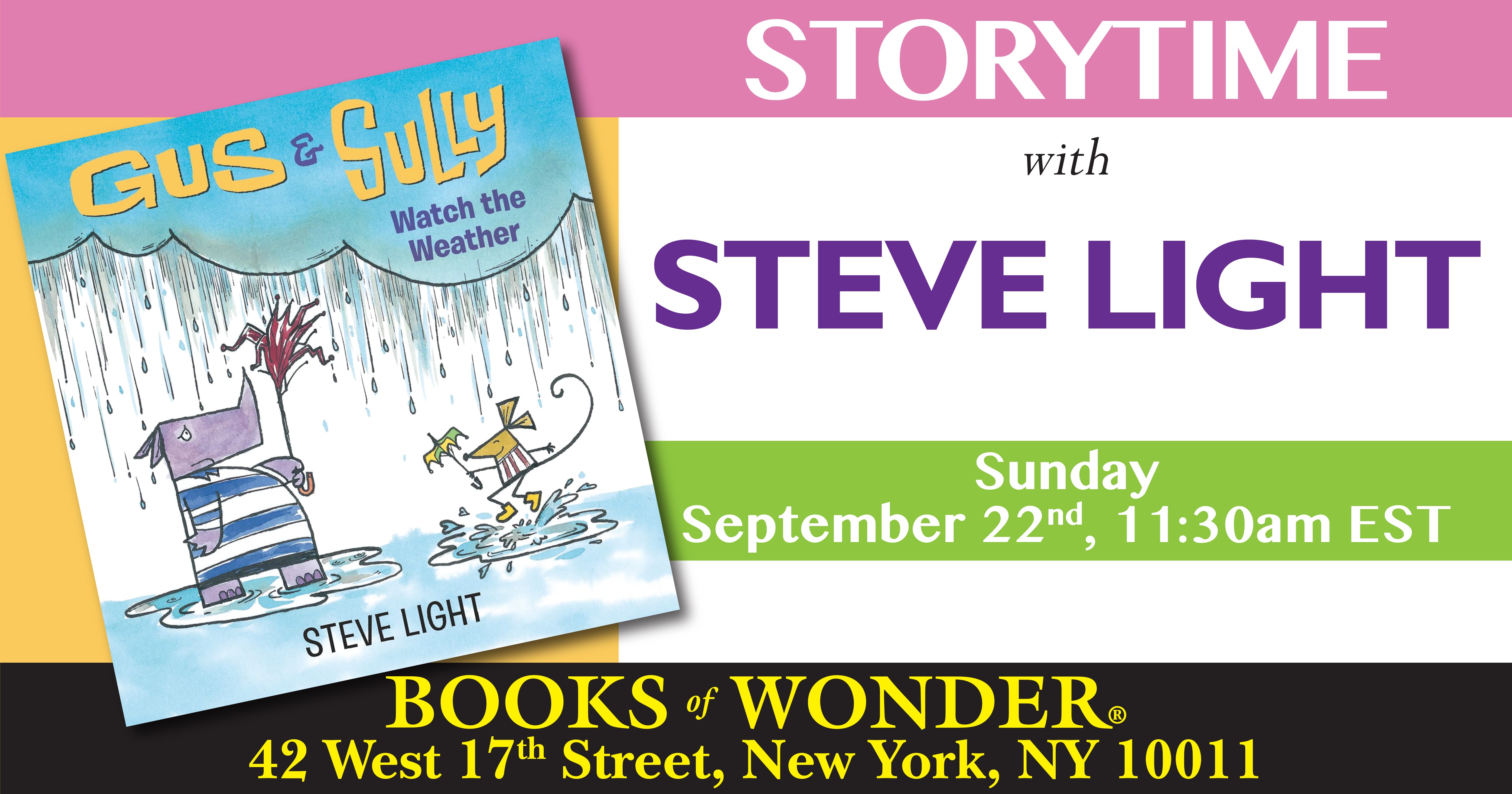 Storytime | With Steve Light