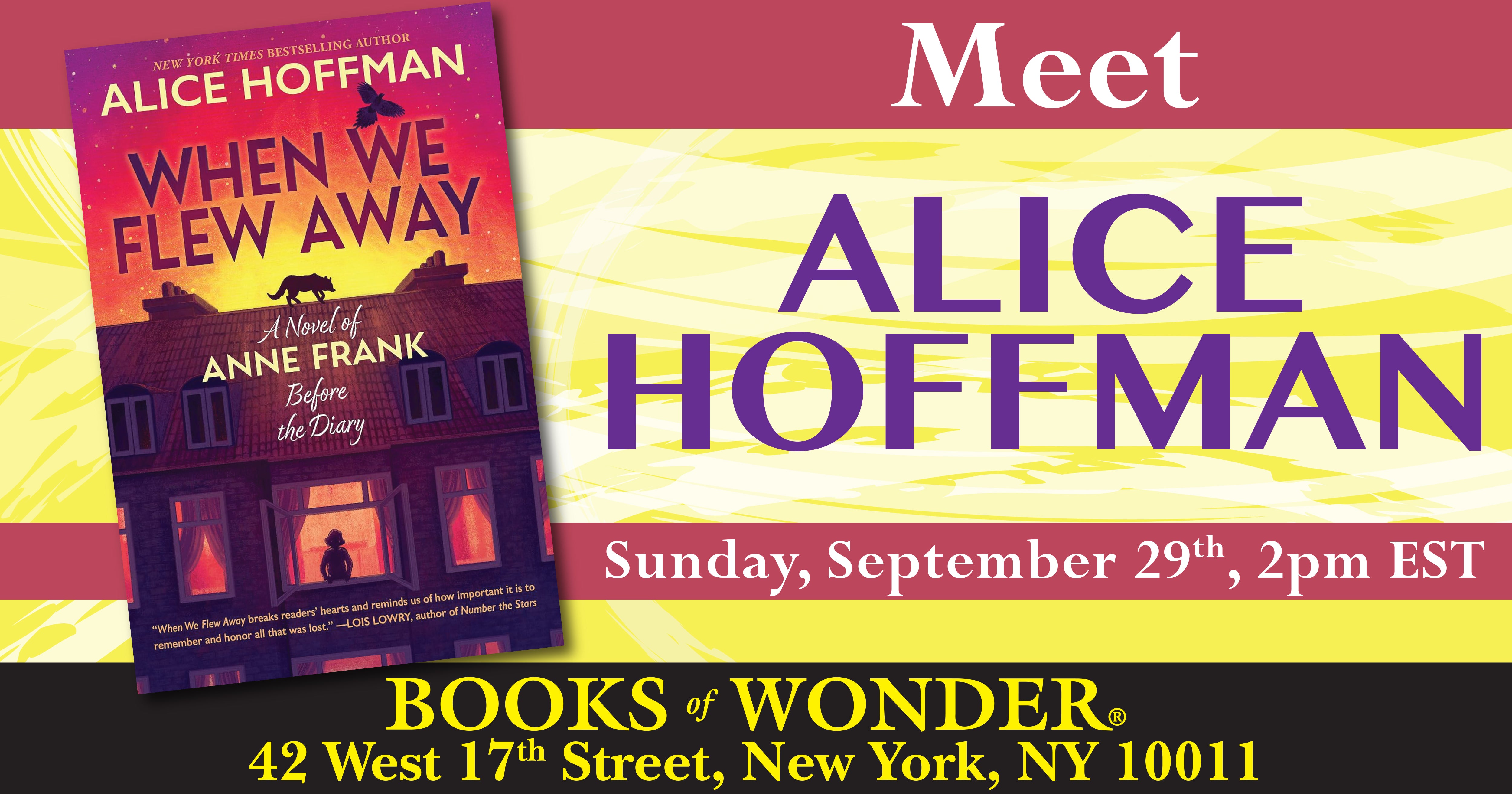 Meet Alice Hoffman!