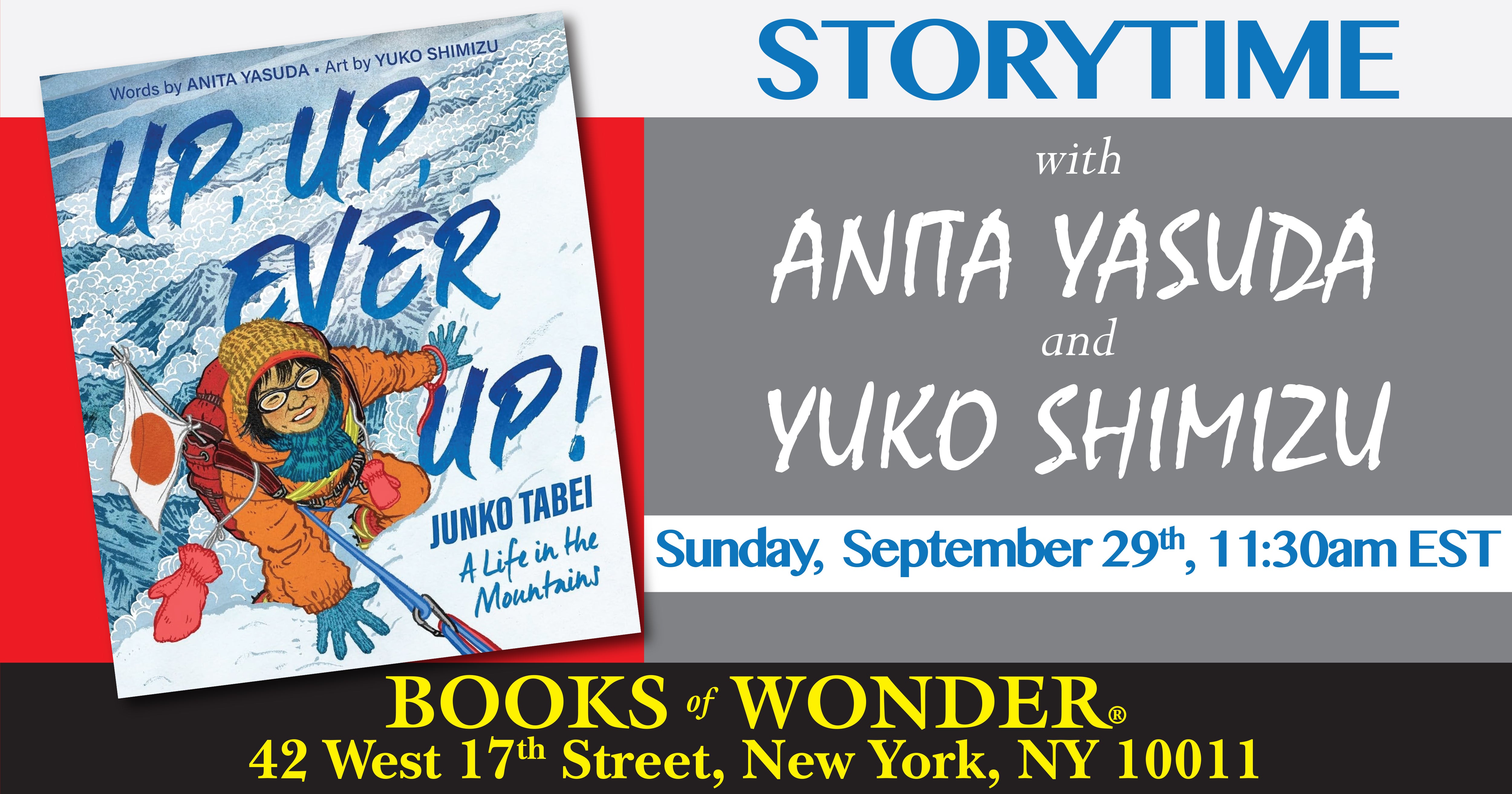 Storytime | With Anita Yasuda & Yuko Shimizu