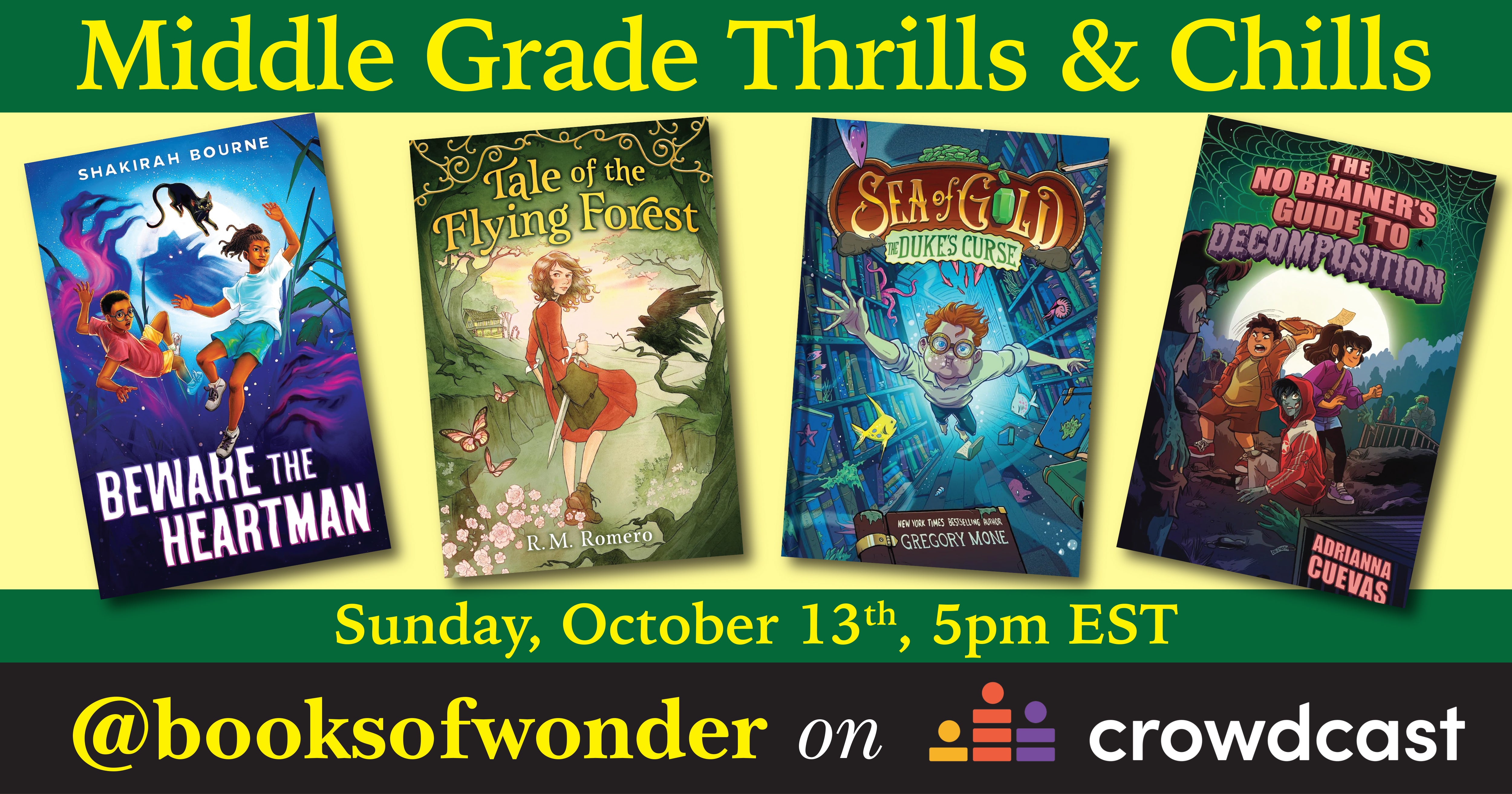 Middle Grade Thrills & Chills