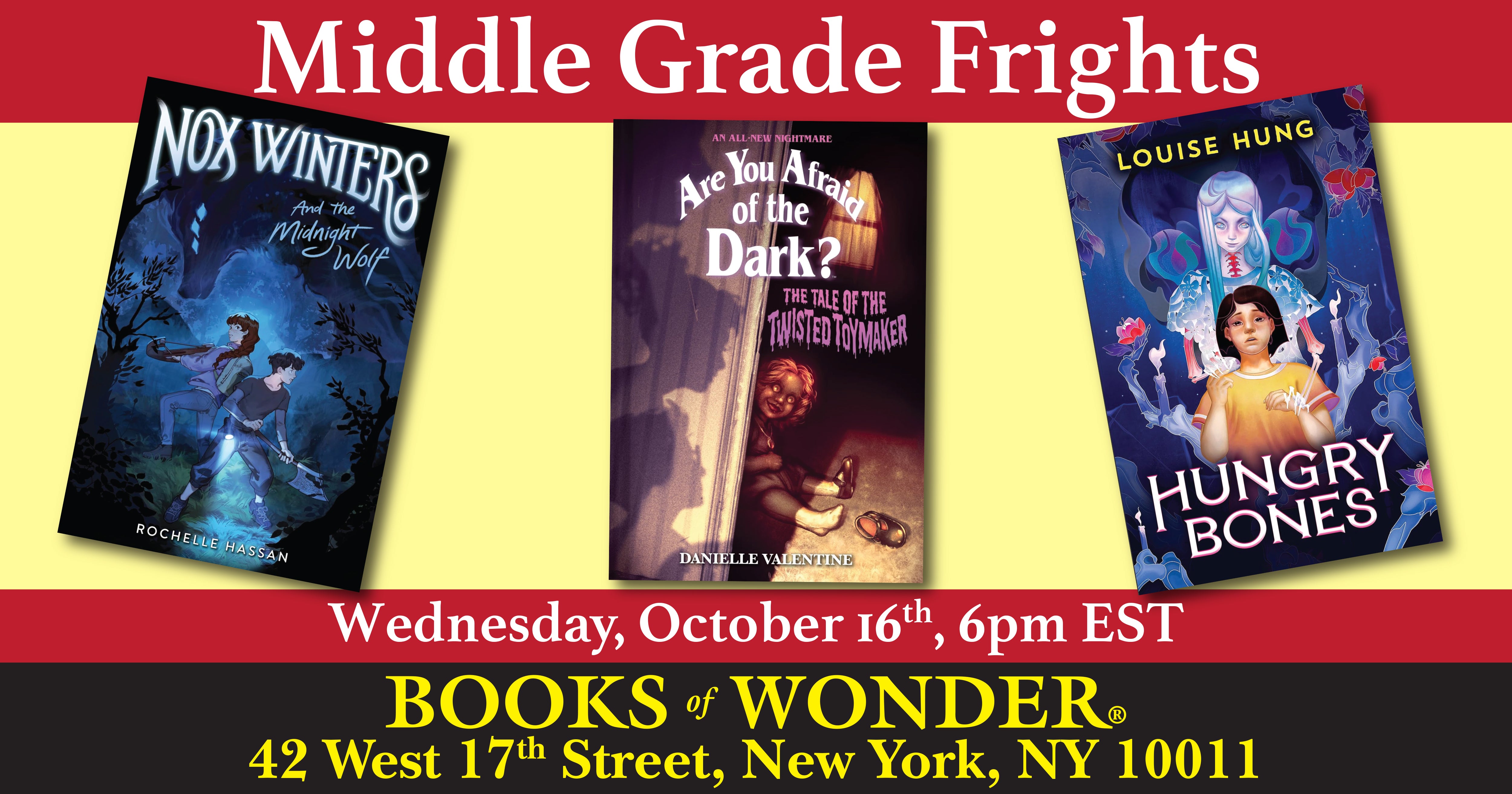 Middle Grade Frights!