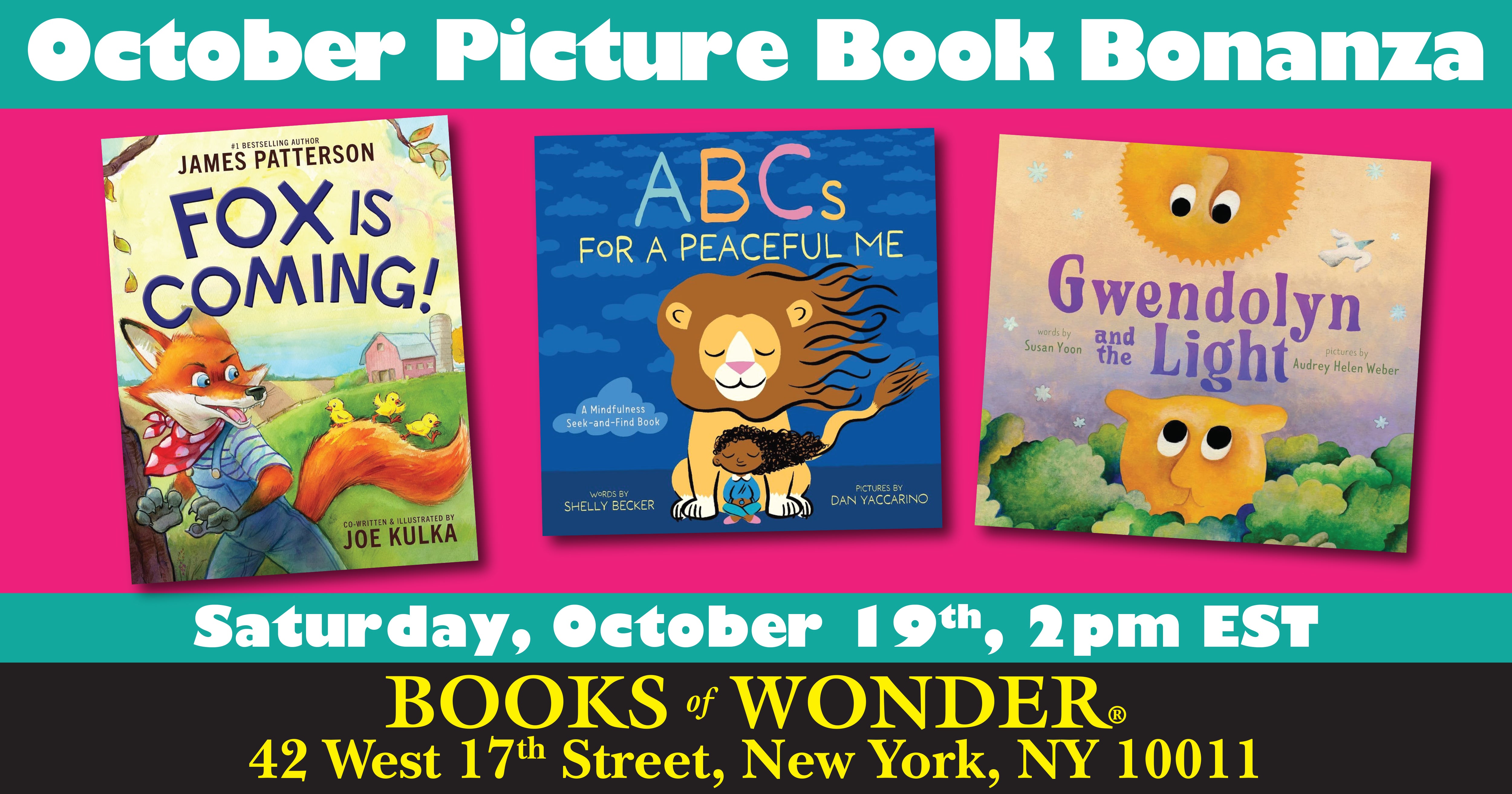 October Picture Book Bonanza