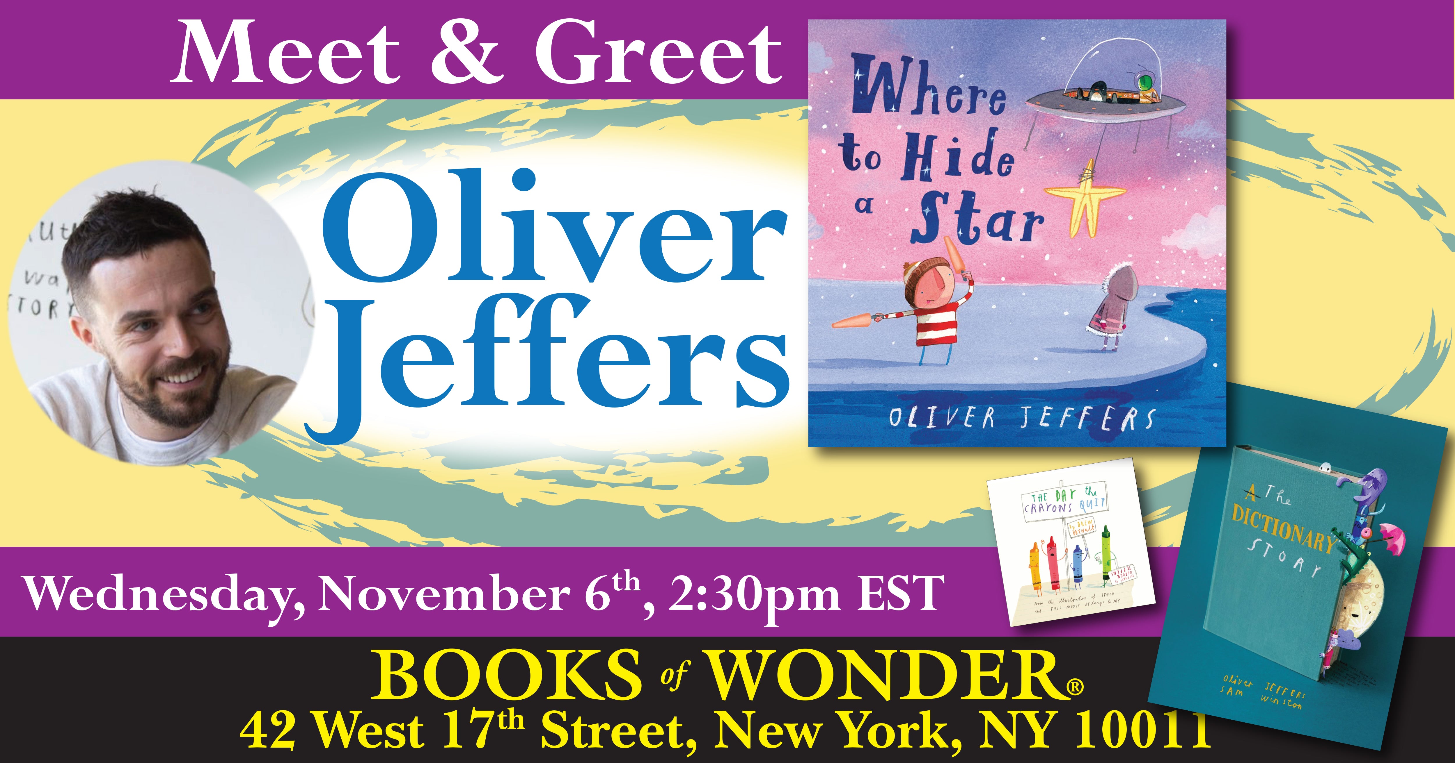 Meet Oliver Jeffers!