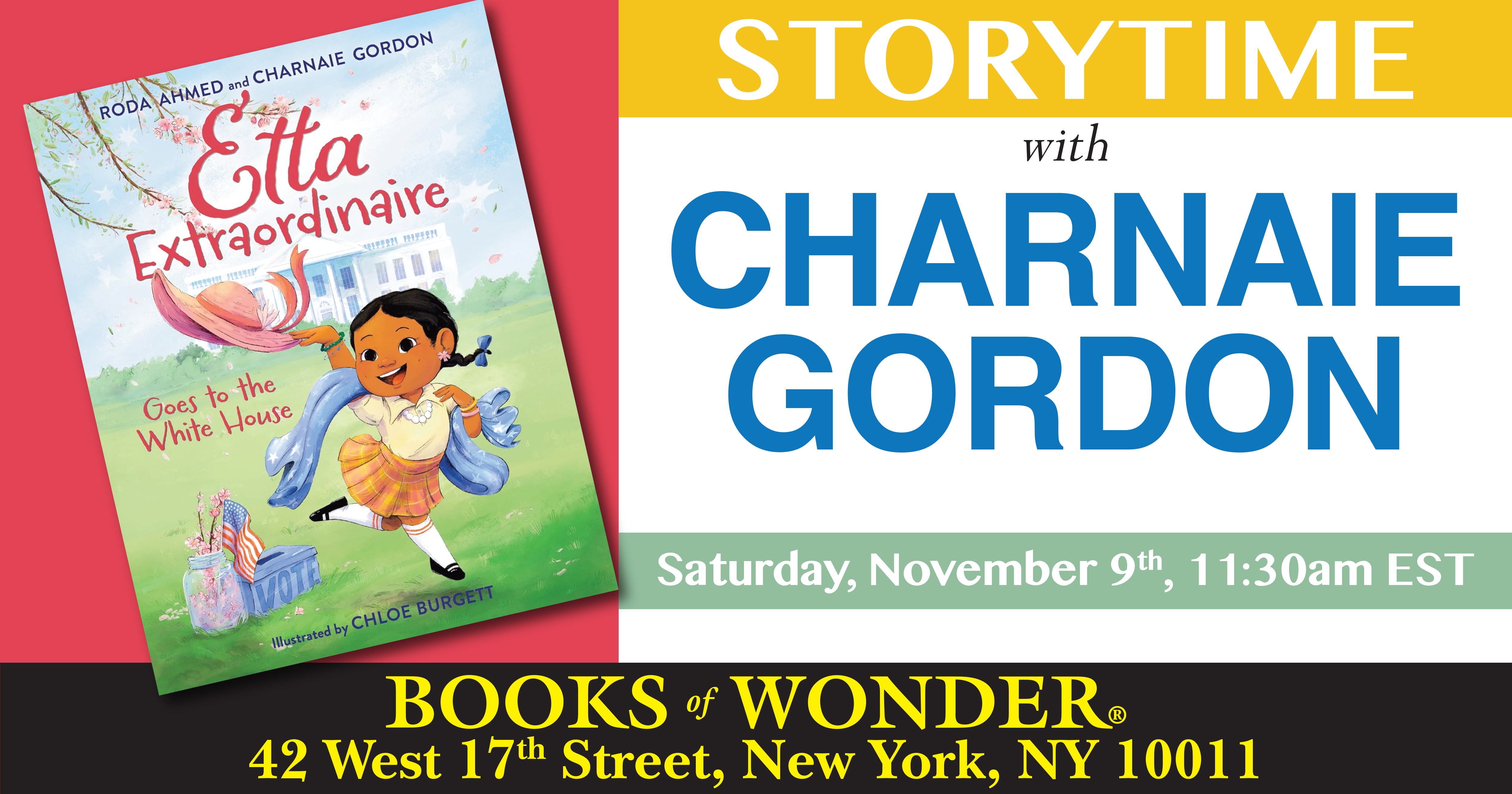 Storytime with the Author | Charnaie Gordon