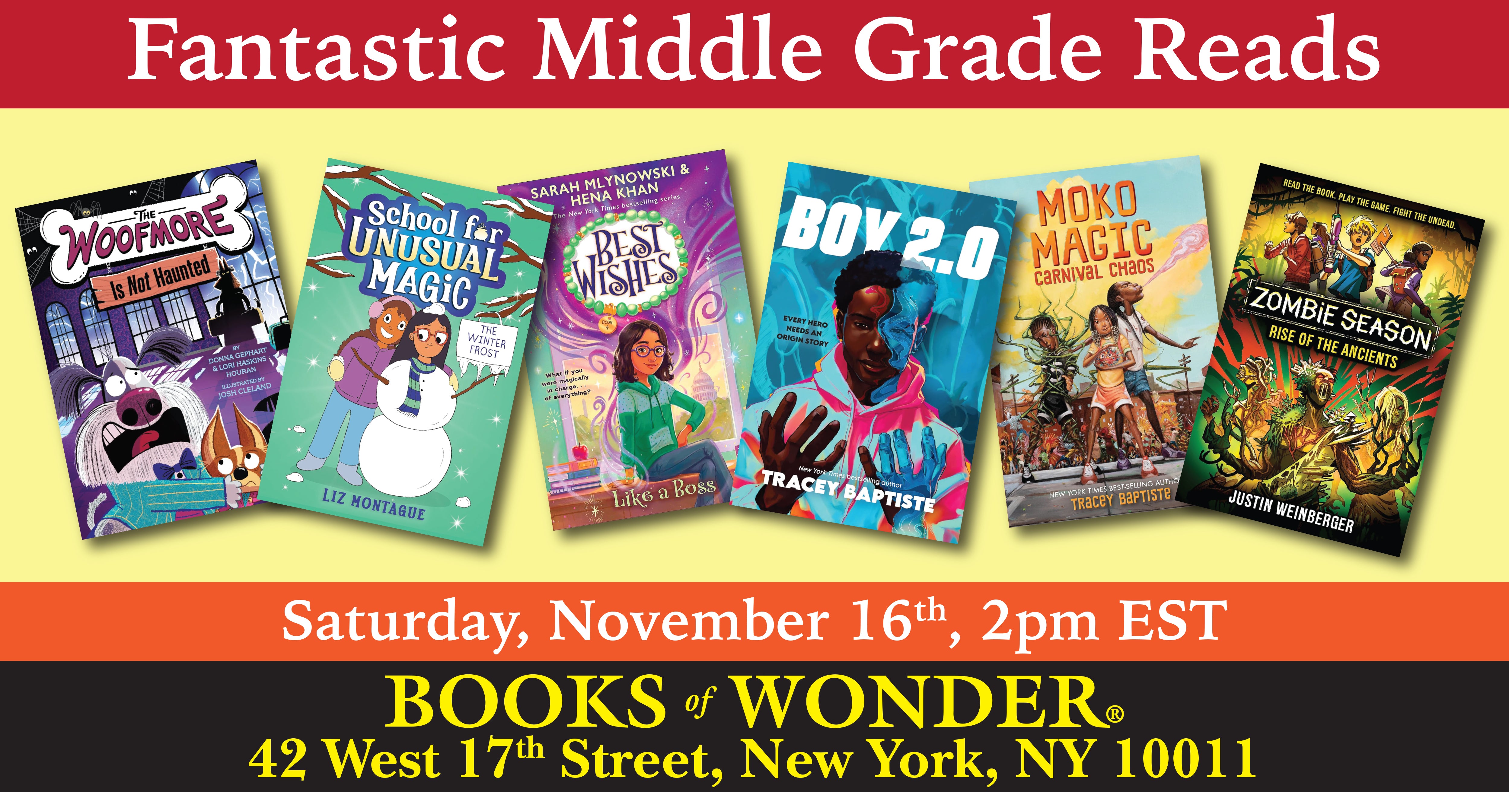 Fantastic Middle Grade Reads